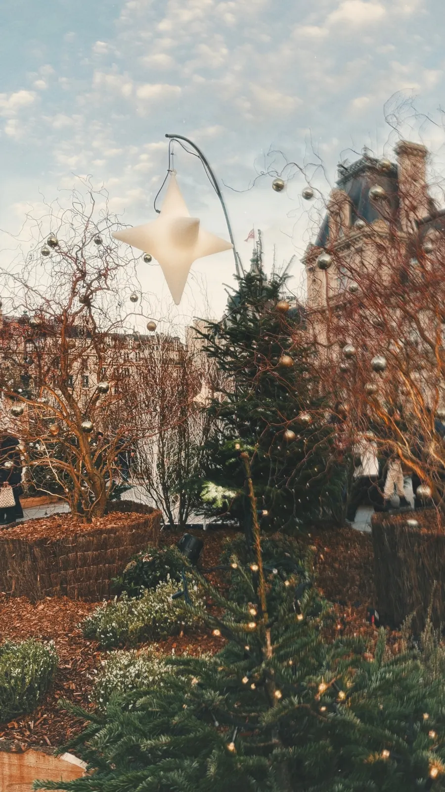 Christmas Decorations in Paris: Hotel de Ville