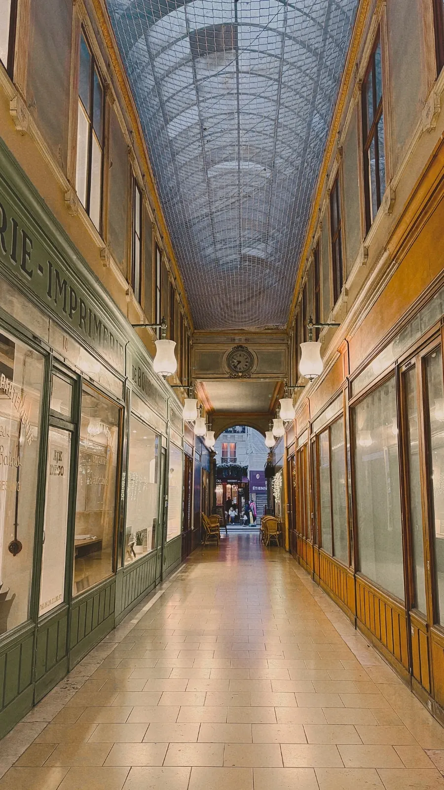 Shopping Arcades in Paris: Passage Bourg-l'Abbé
