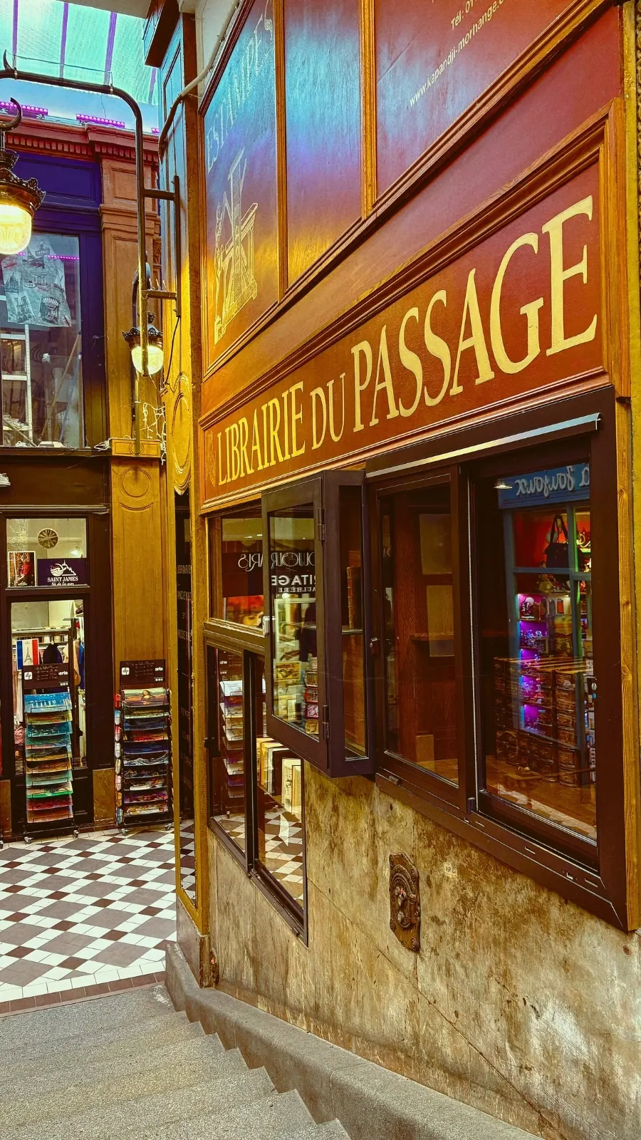 Covered Passages in Paris: Passage Jouffroy
