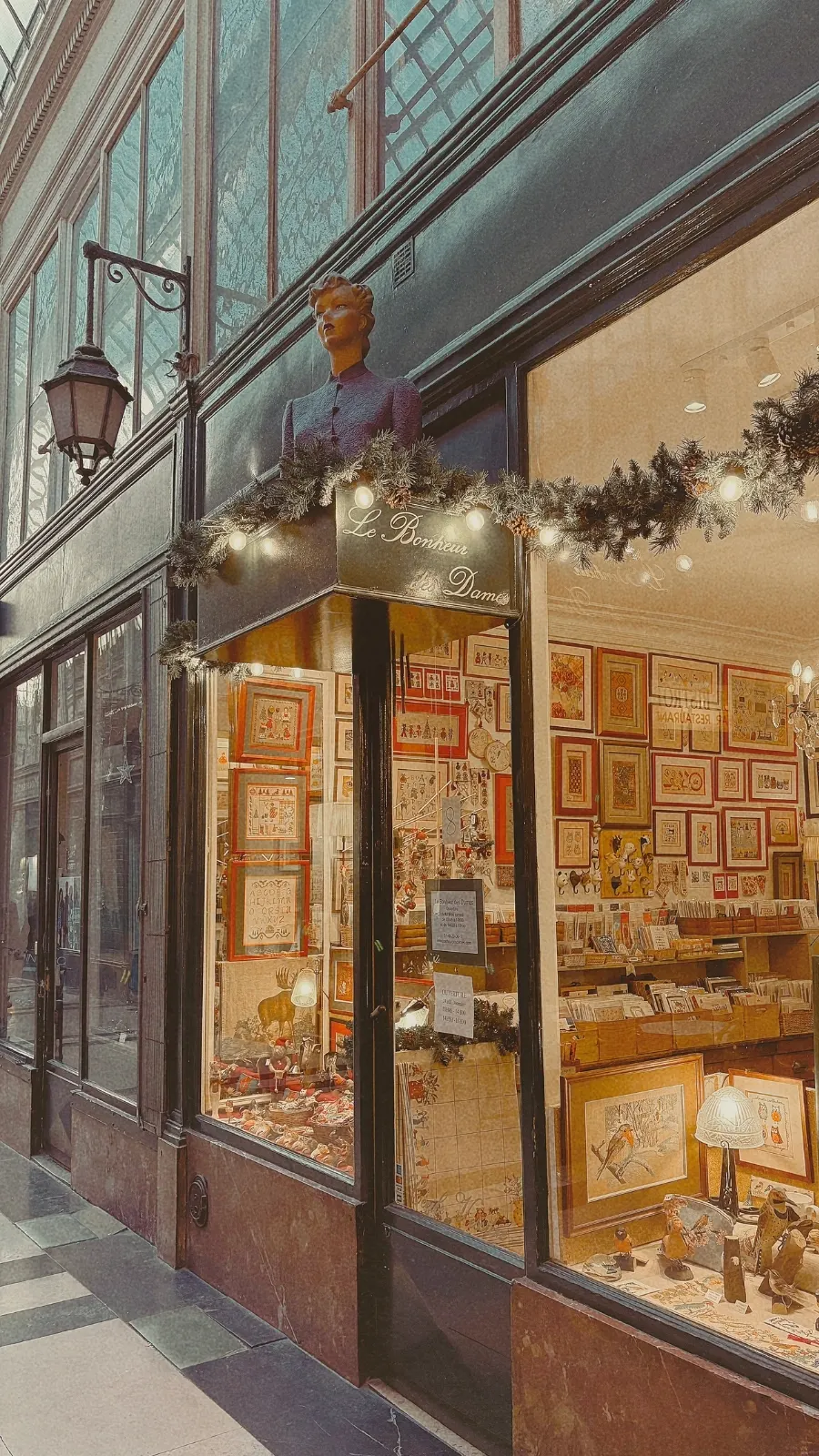Covered Passages in Paris: Passage Verdeau