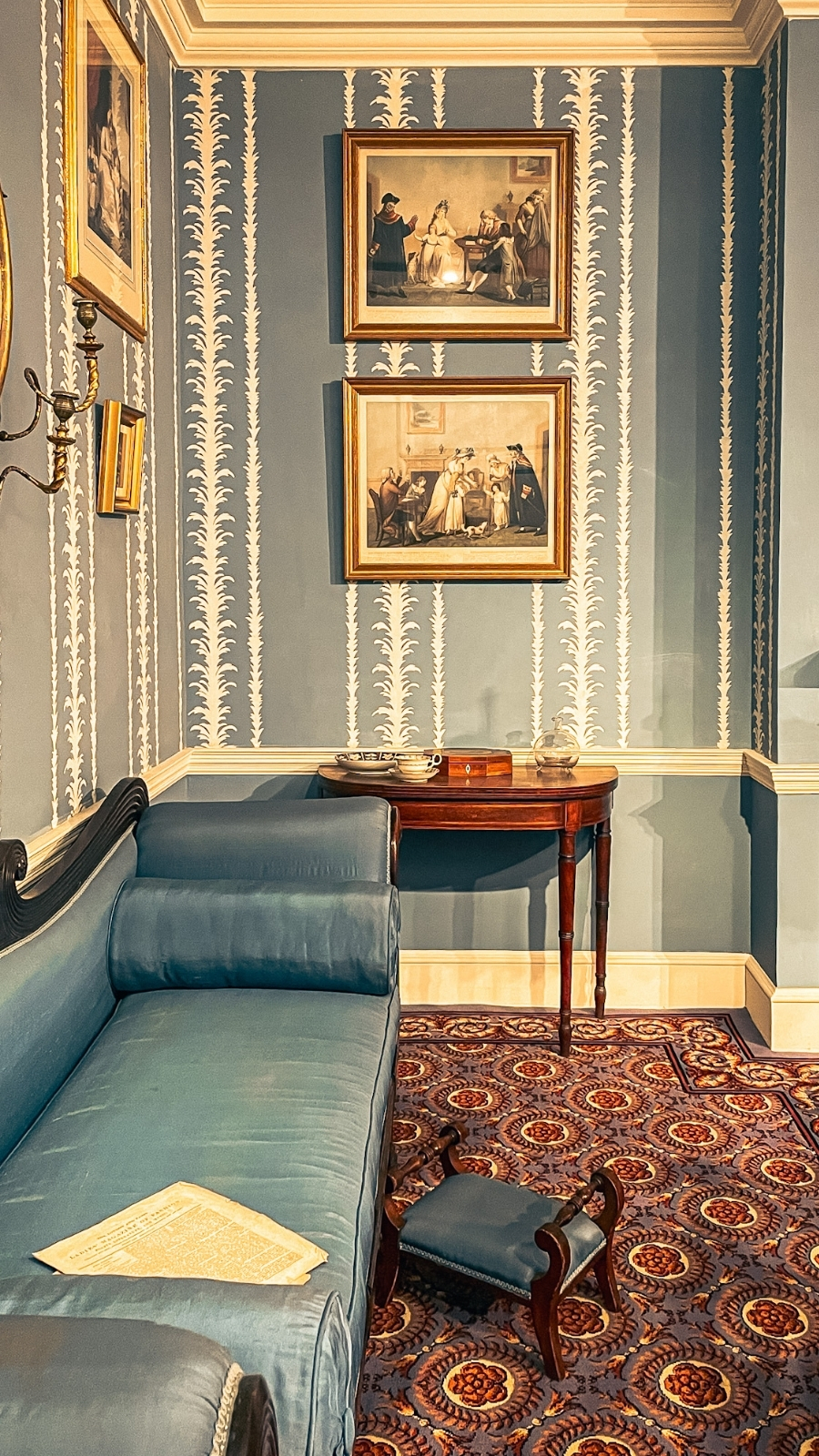 A Drawing Room in 1830, Museum of the Home, Hoxton london