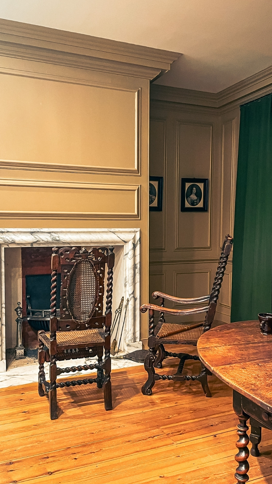 A parlour in 1695, Museum of the Home, Hoxton