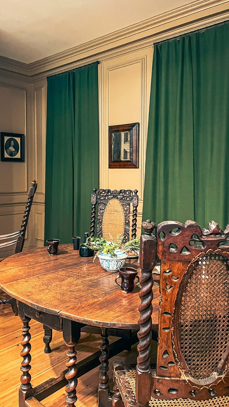 A parlour in 1695, Museum of the Home, Hoxton