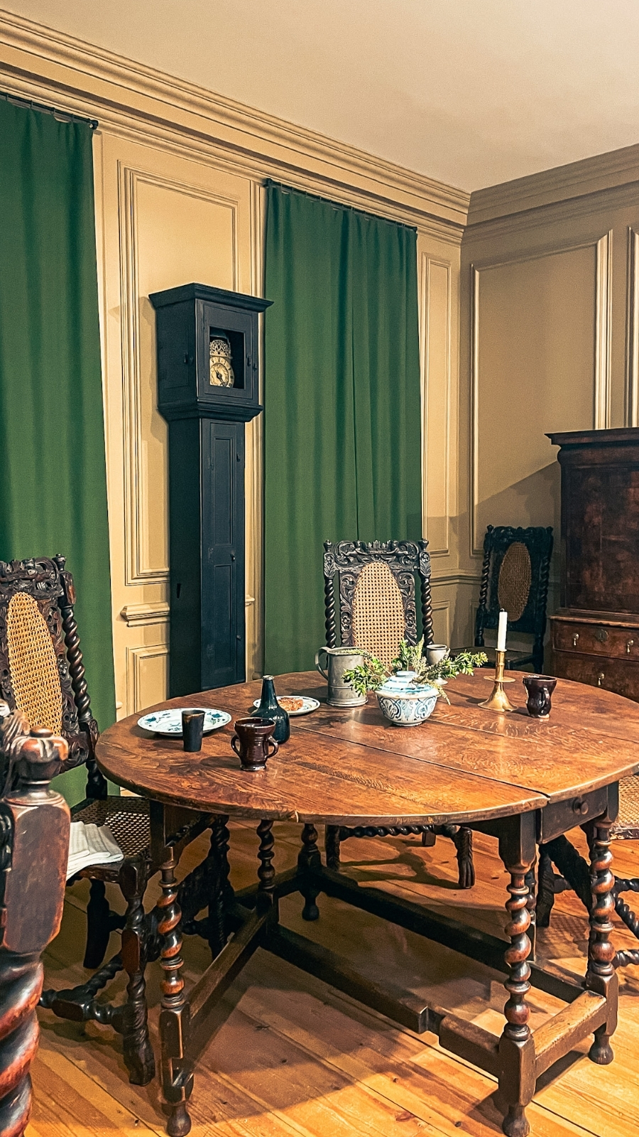 A parlour in 1695, Museum of the Home, Hoxton