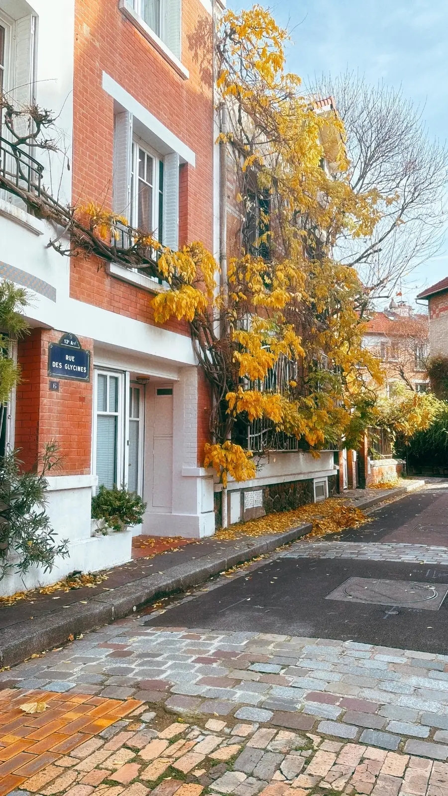 Rue des Glycines, Cit&eacute; Florale Paris 13
