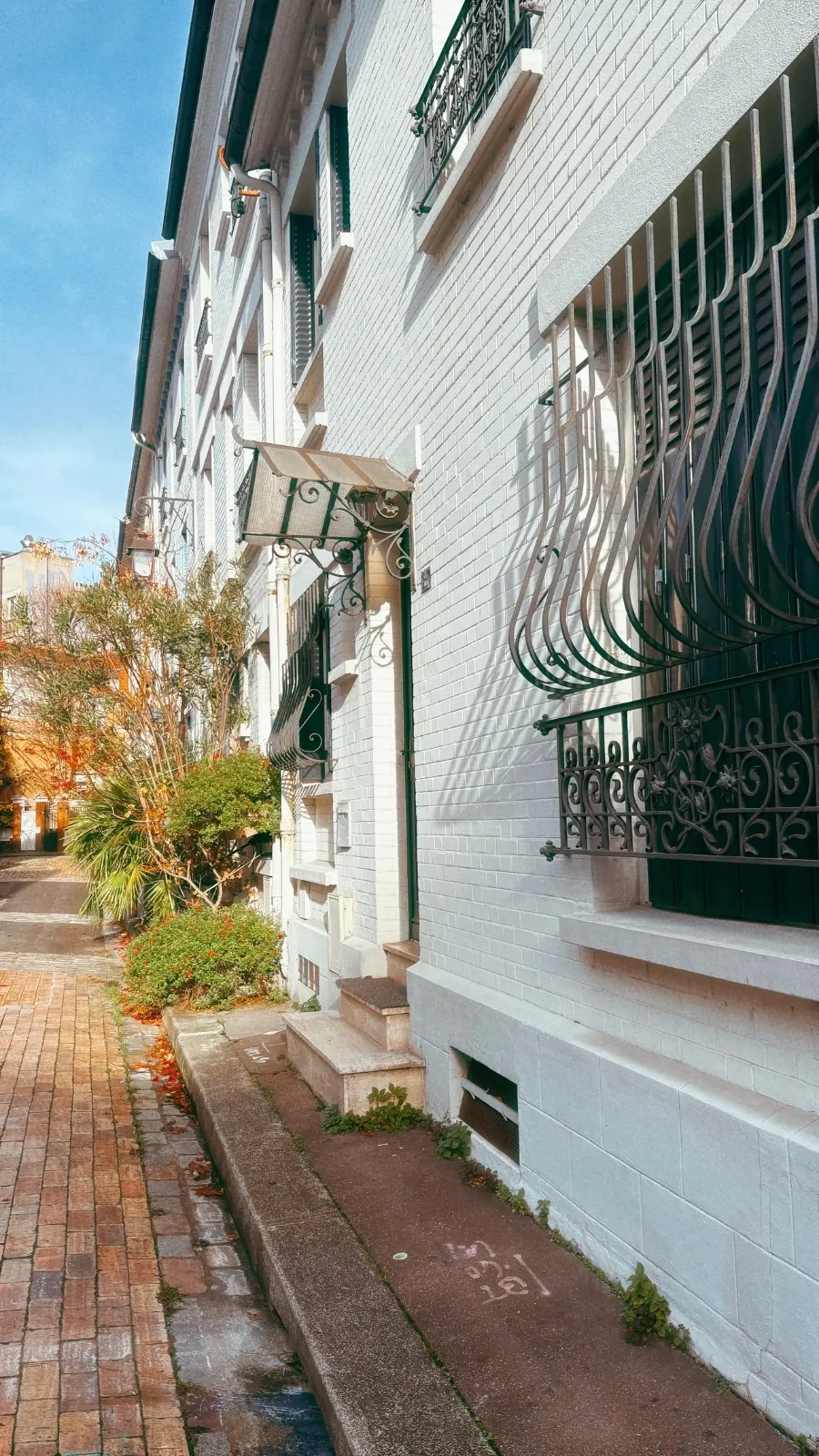 Rue des Iris, Cit&eacute; Florale Paris 13
