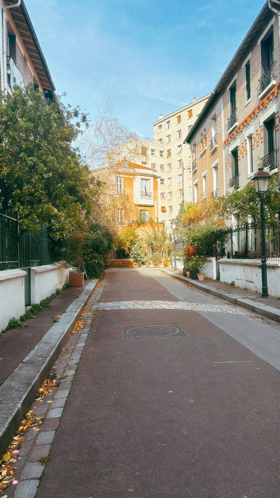 Rue des Liserons, Cit&eacute; Florale Paris 13
