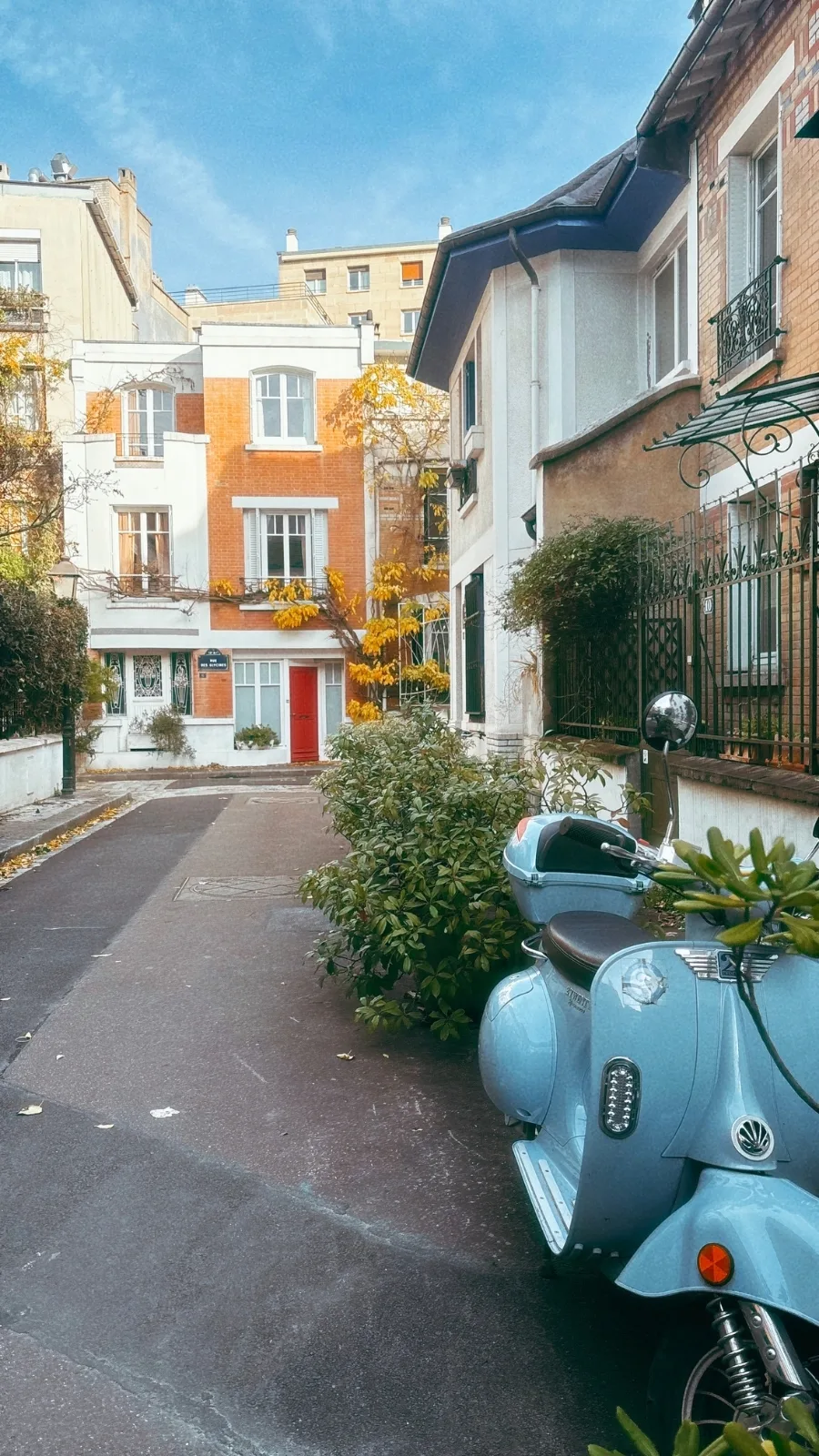 Rue des Volubilis, Cit&eacute; Florale Paris 13