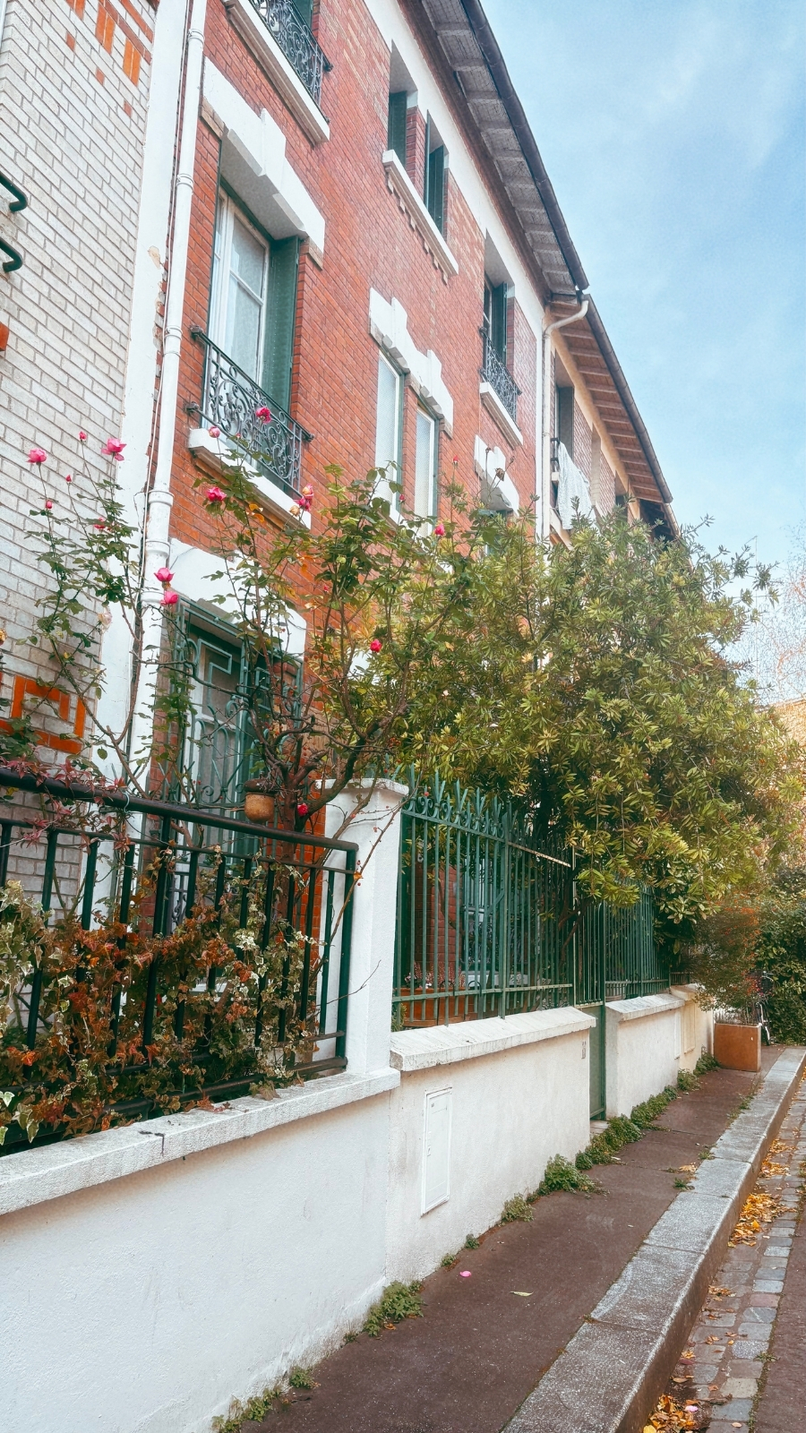 Rue des Liserons, Cit&eacute; Florale Paris 13