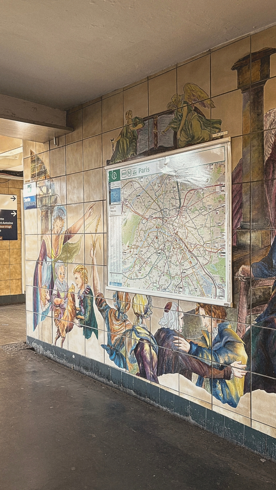 Unusual Metro Stations in Paris: Bastille
