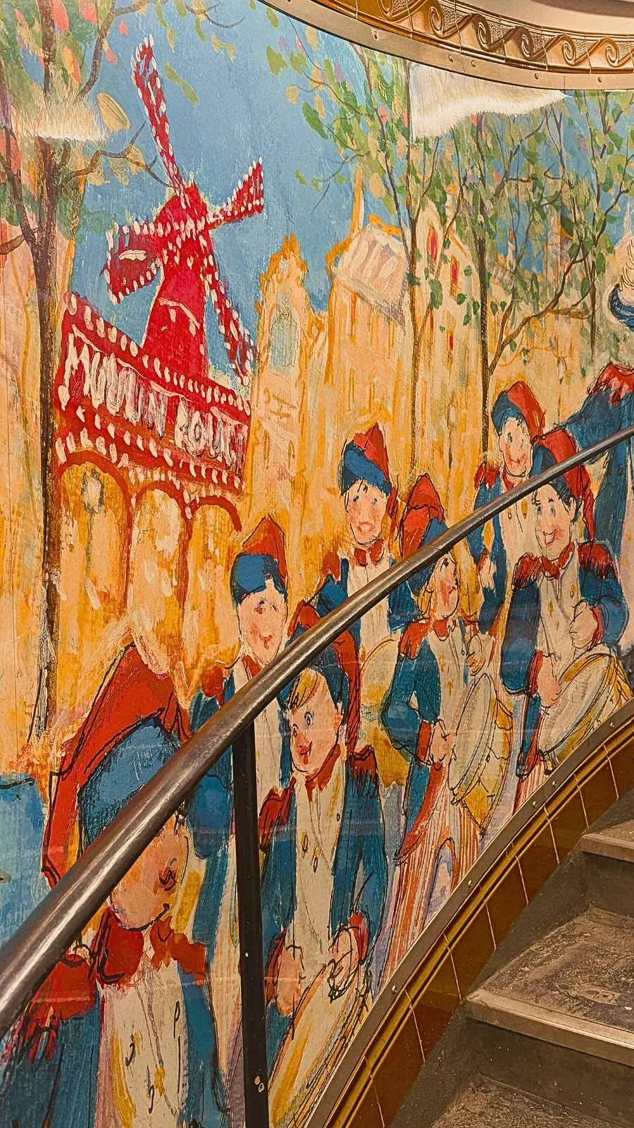 Beautiful Metro Stations in Paris: Abbesses