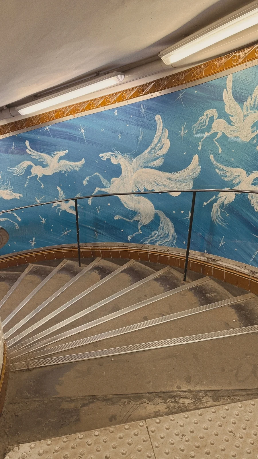 Beautiful Metro Stations in Paris: Abbesses