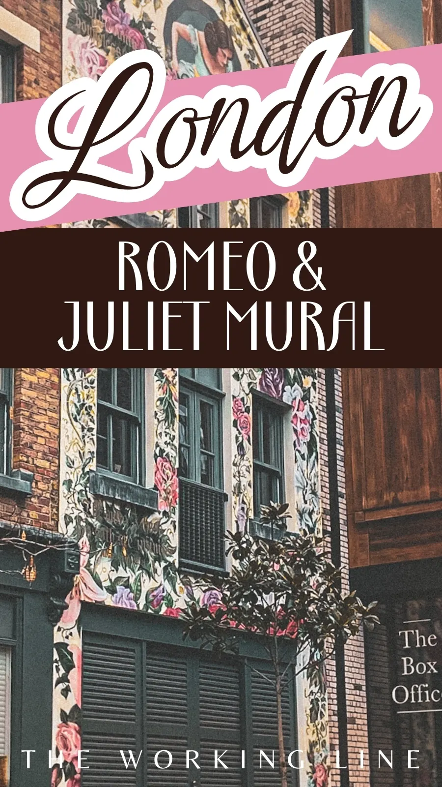 best street art in london romeo and juliet mural at new inn broadway shoreditch - shakespeare sites in london sculpture - best hidden gems in london literary locations travel guide bucket list 