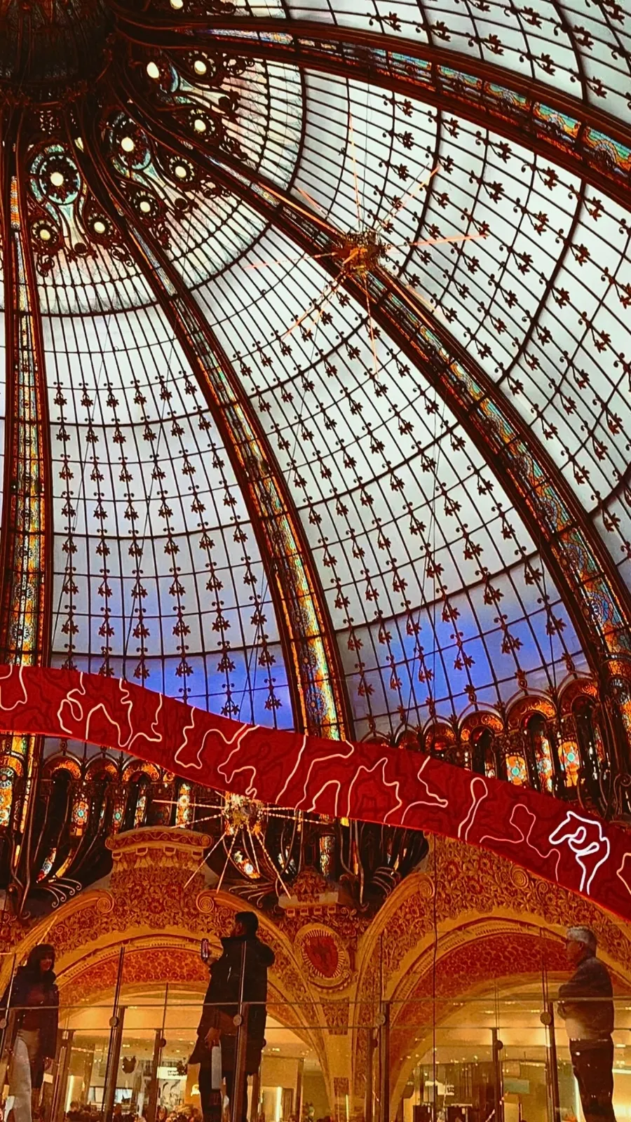 Art Nouveau in Paris: Galeries Lafayette Department Store
