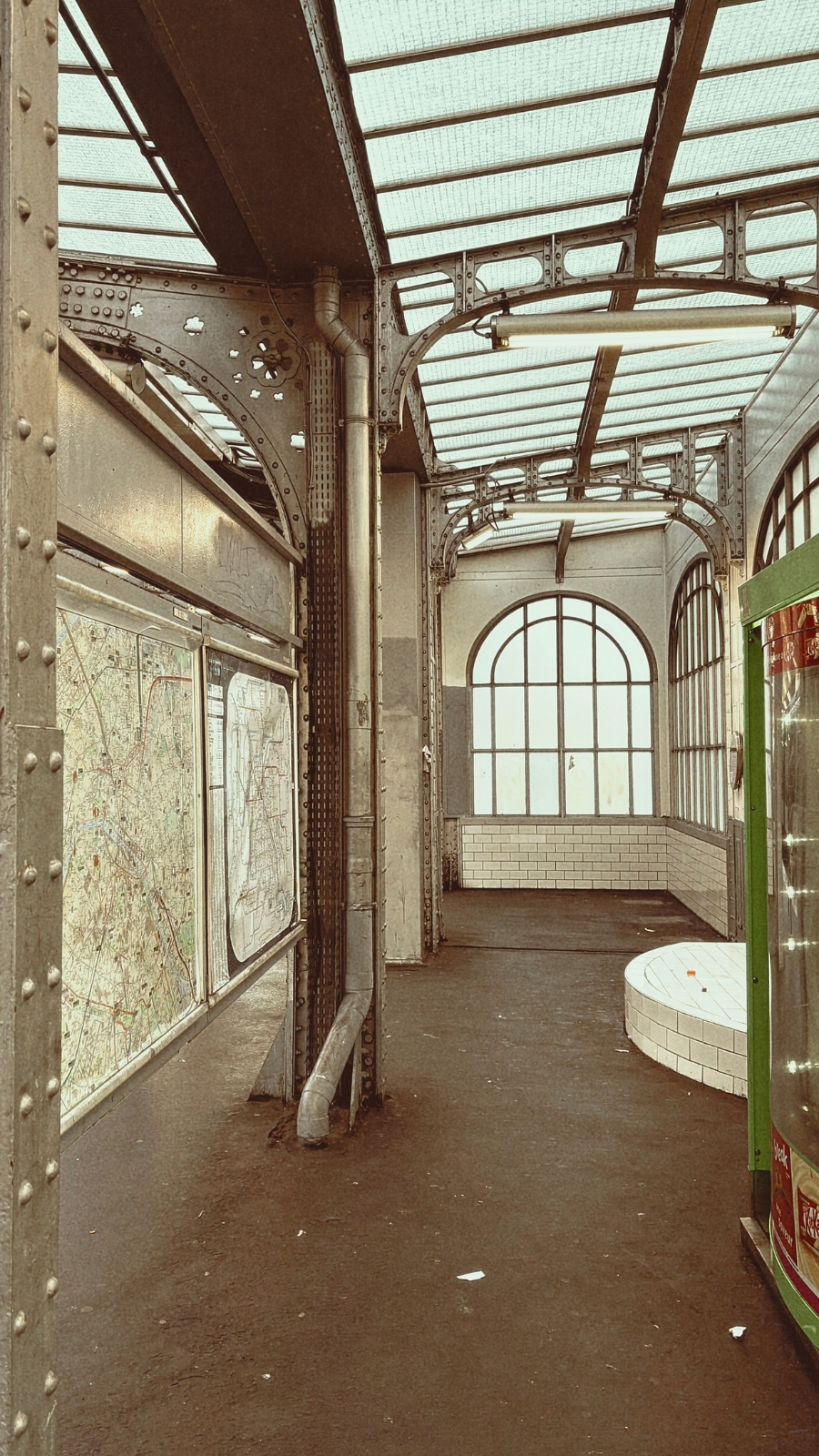 Art Nouveau in Paris: Barbès Rochechouart Metro Station
