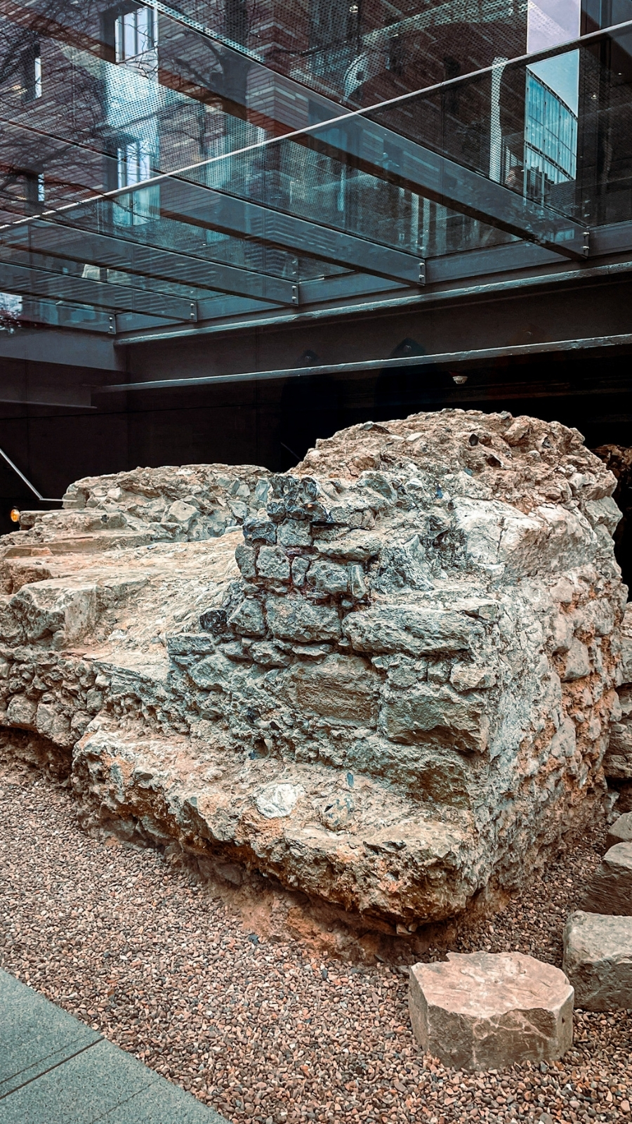 secret ruins in london historical sites - chapel and charnel house bishops square travel guide photos - best hidden gems in london bucket list 