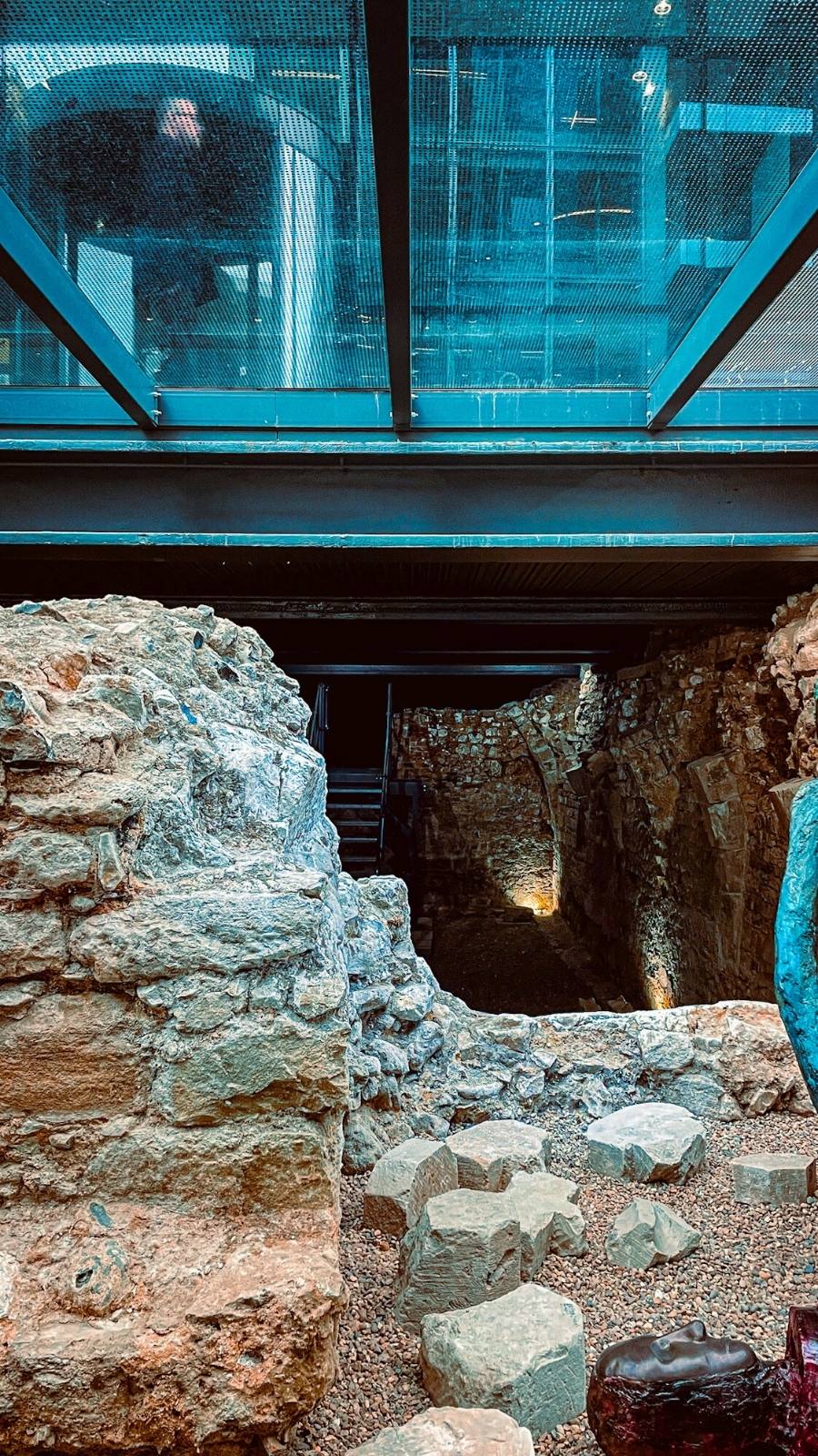 secret ruins in london historical sites - chapel and charnel house bishops square travel guide photos - best hidden gems in london bucket list 