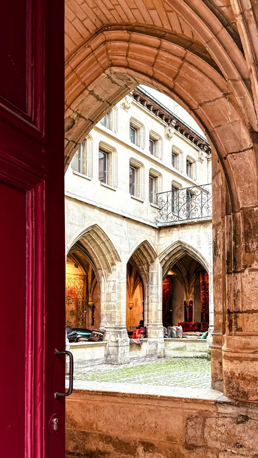 secret places in paris travel guide - cloitre des billettes paris le marais photos review - hidden photo spots in paris bucket list