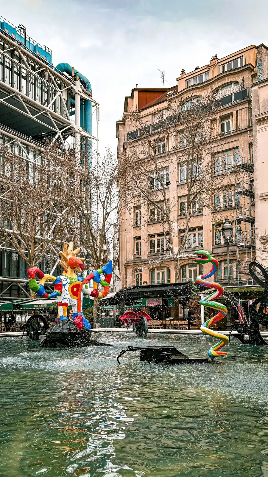 Paris's Stravinsky Fountain: Secret Street Art & Sculptures - best hidden gems in paris - chatelet centre georges pompidou paris travel guide - fontaine stravinsky photos