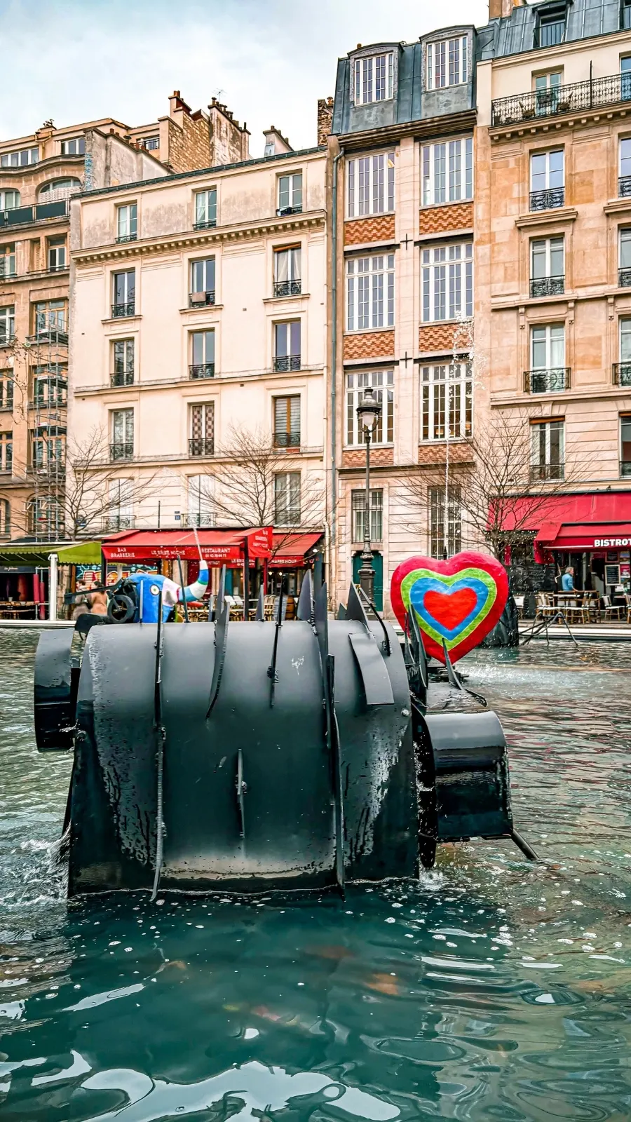 Paris's Stravinsky Fountain: Secret Street Art & Sculptures - best hidden gems in paris - chatelet centre georges pompidou paris travel guide - fontaine stravinsky photos - most secret places in paris off the beaten path 