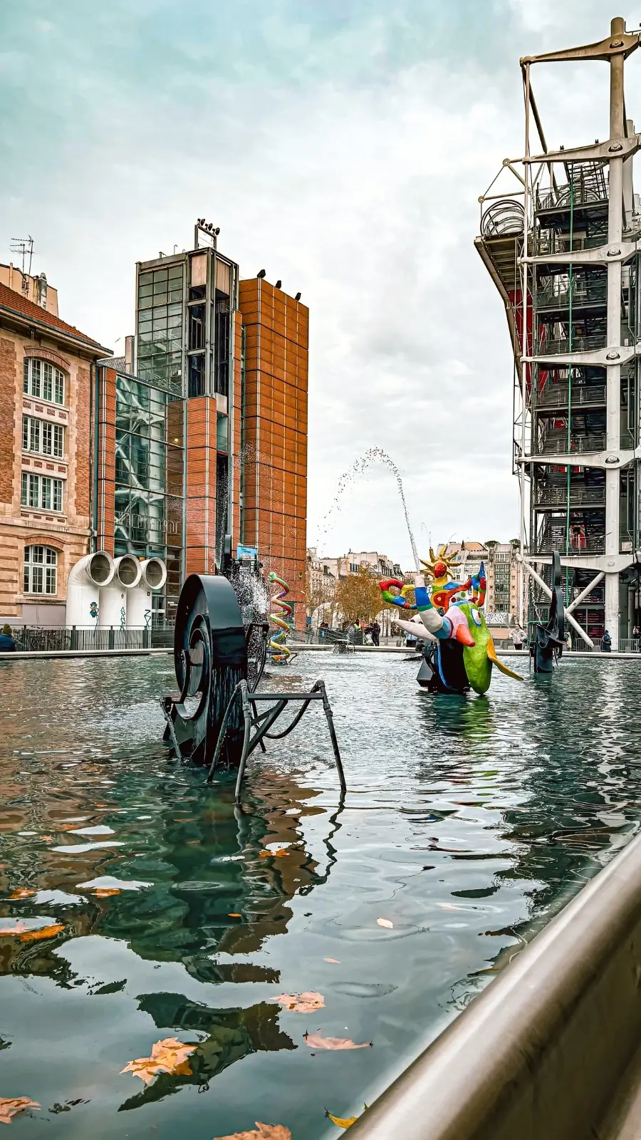 Paris's Stravinsky Fountain: Secret Street Art & Sculptures - best hidden gems in paris - chatelet centre georges pompidou paris travel guide - fontaine stravinsky photos - most secret places in paris off the beaten path 