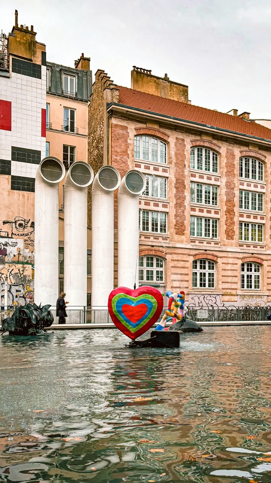 Paris's Stravinsky Fountain: Secret Street Art & Sculptures - best hidden gems in paris - chatelet centre georges pompidou paris travel guide - fontaine stravinsky photos - most secret places in paris off the beaten path 