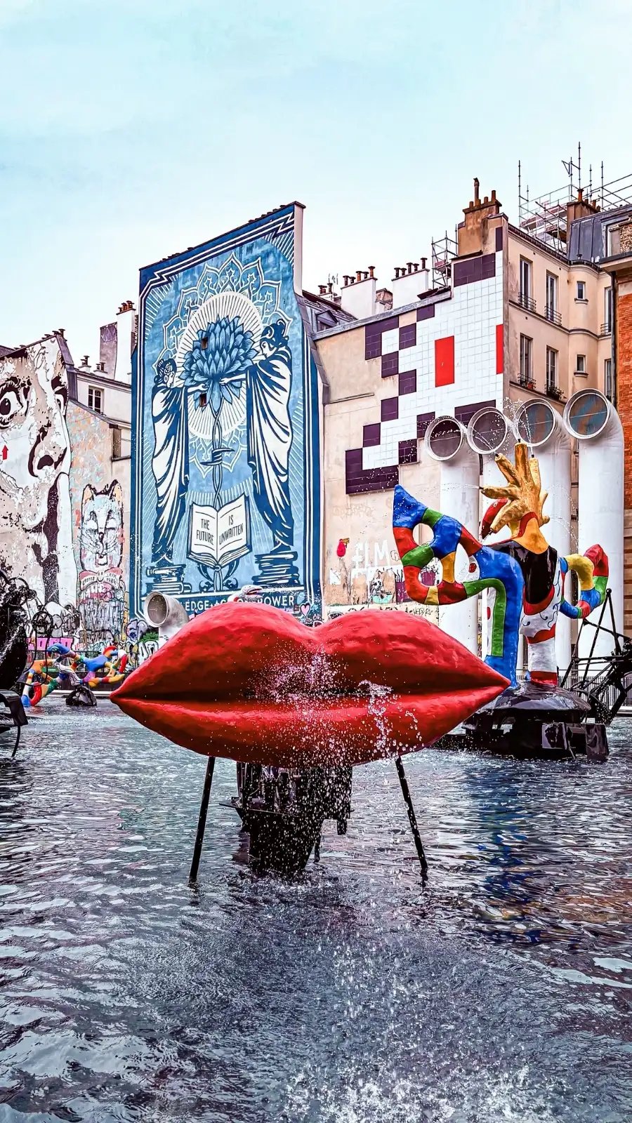 Paris's Stravinsky Fountain: Secret Street Art & Sculptures - best hidden gems in paris - chatelet centre georges pompidou paris travel guide - fontaine stravinsky photos - most secret places in paris off the beaten path 
