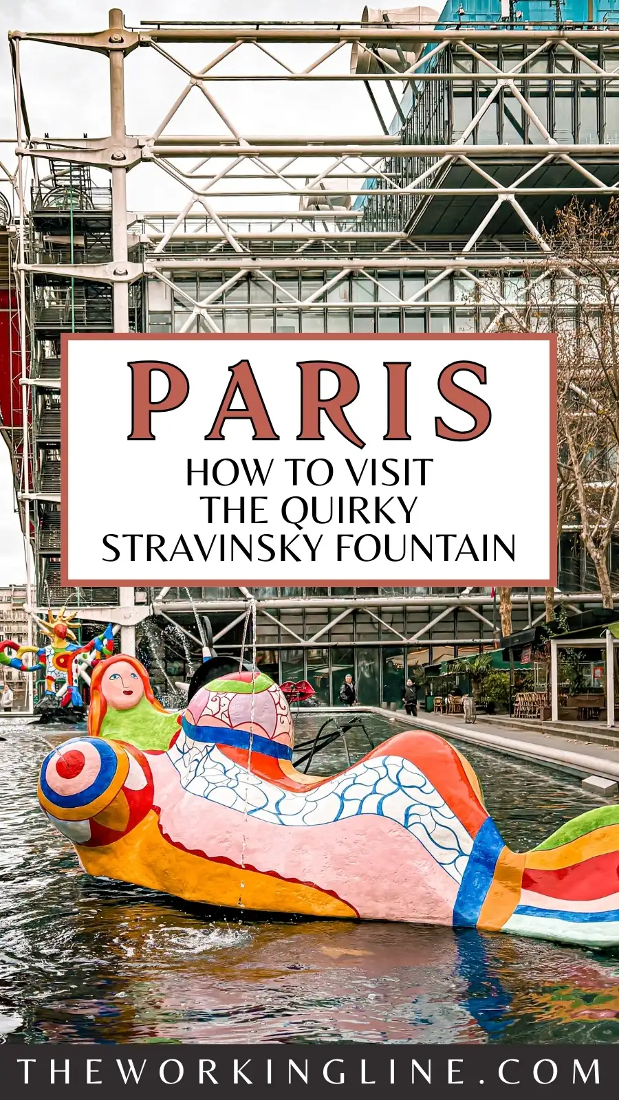Paris's Stravinsky Fountain: Secret Street Art & Sculptures - best hidden gems in paris - chatelet centre georges pompidou paris travel guide - fontaine stravinsky photos