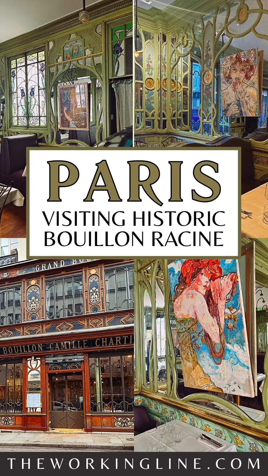 Bouillon Racine, Paris: An Art Nouveau Masterpiece - beautiful restaurants in paris for a date
