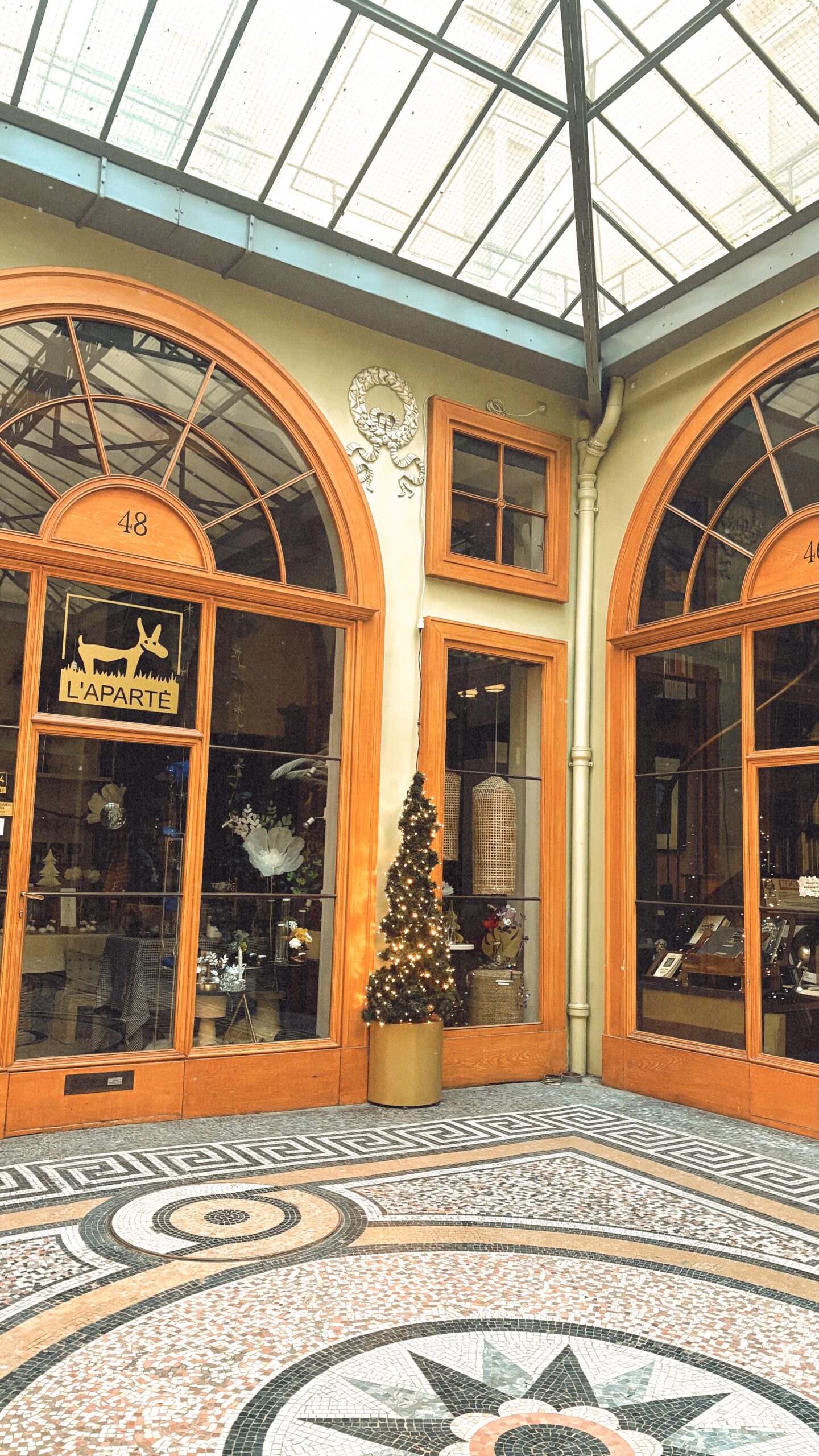 most beautiful covered passages in paris galerie vivienne photos history - best photo spots in paris secret places hidden gems - what to see in paris off the beaten path travel guide bucket list