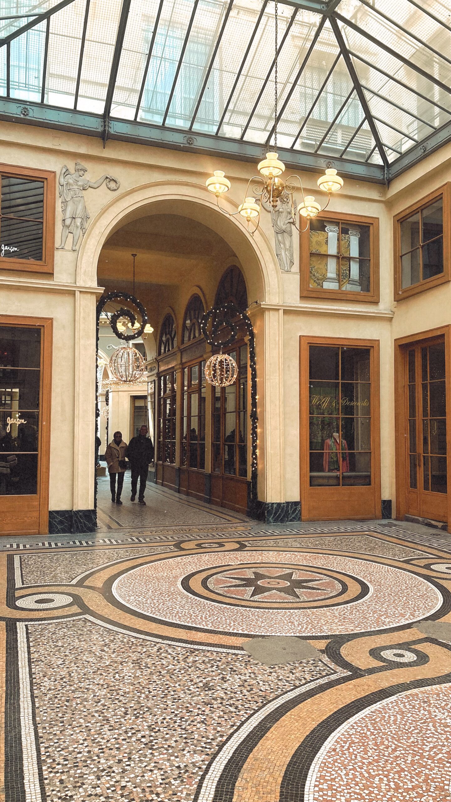 most beautiful covered passages in paris galerie vivienne photos history - best photo spots in paris secret places hidden gems - what to see in paris off the beaten path travel guide bucket list