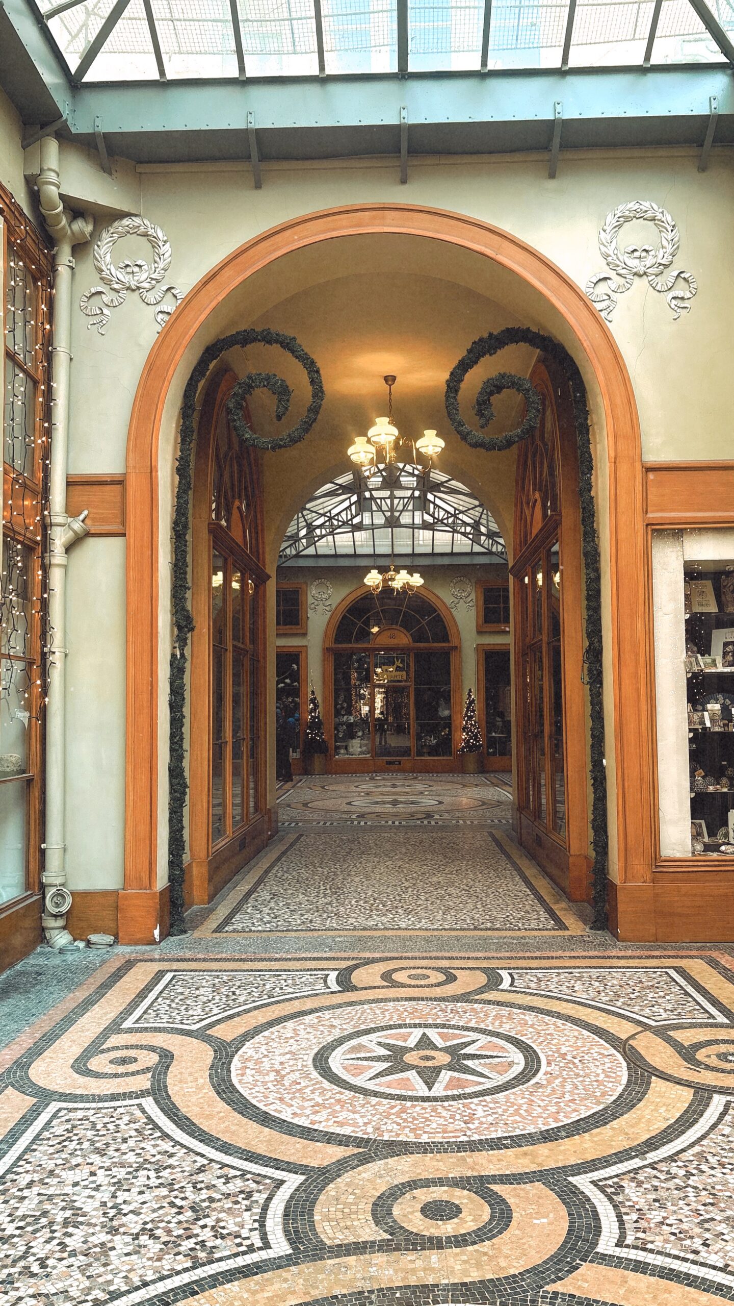 most beautiful covered passages in paris galerie vivienne photos history - best photo spots in paris secret places hidden gems - what to see in paris off the beaten path travel guide bucket list