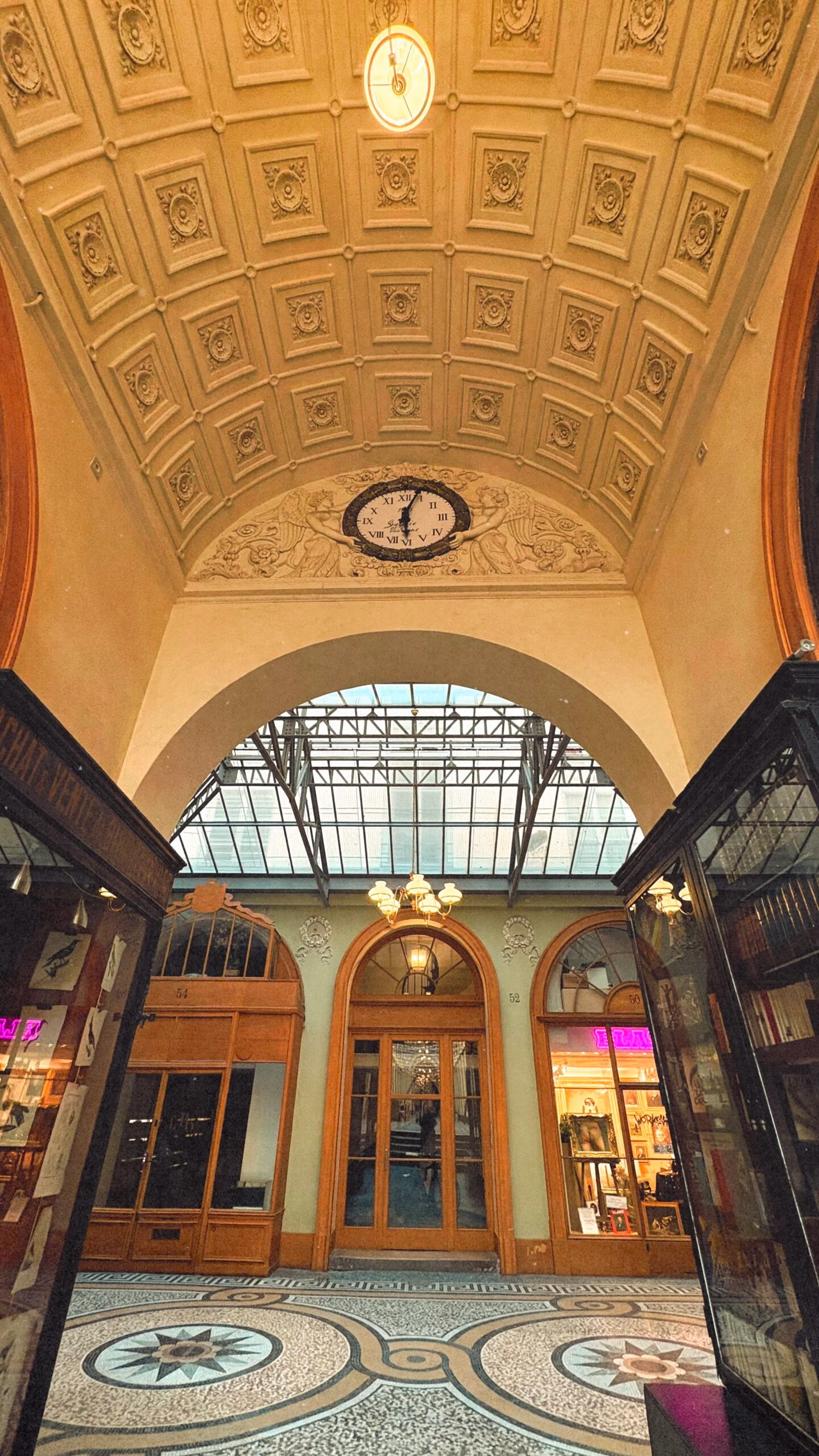 most beautiful covered passages in paris galerie vivienne photos history - best photo spots in paris secret places hidden gems - what to see in paris off the beaten path travel guide bucket list