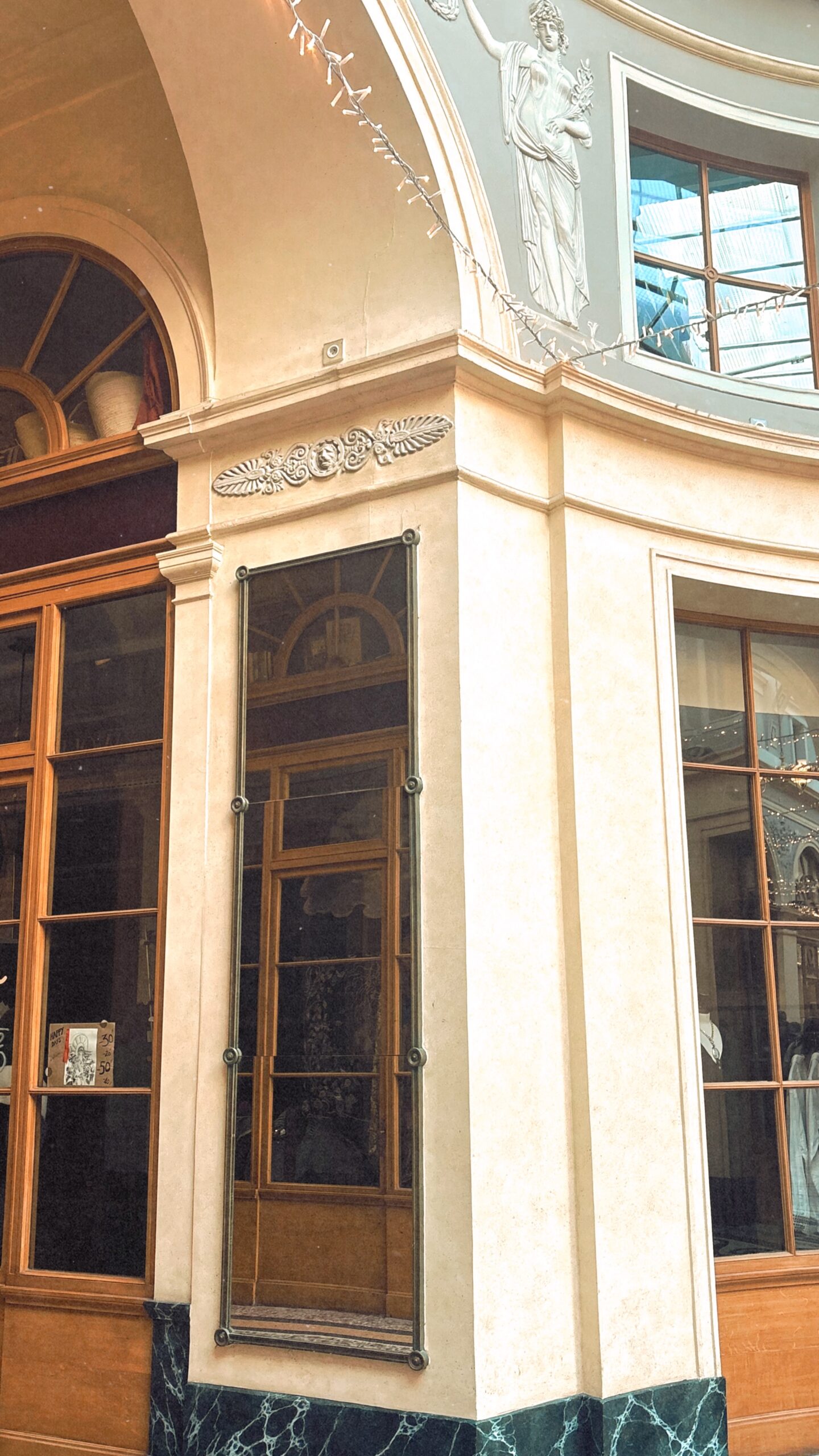 most beautiful covered passages in paris galerie vivienne photos history - best photo spots in paris secret places hidden gems - what to see in paris off the beaten path travel guide bucket list