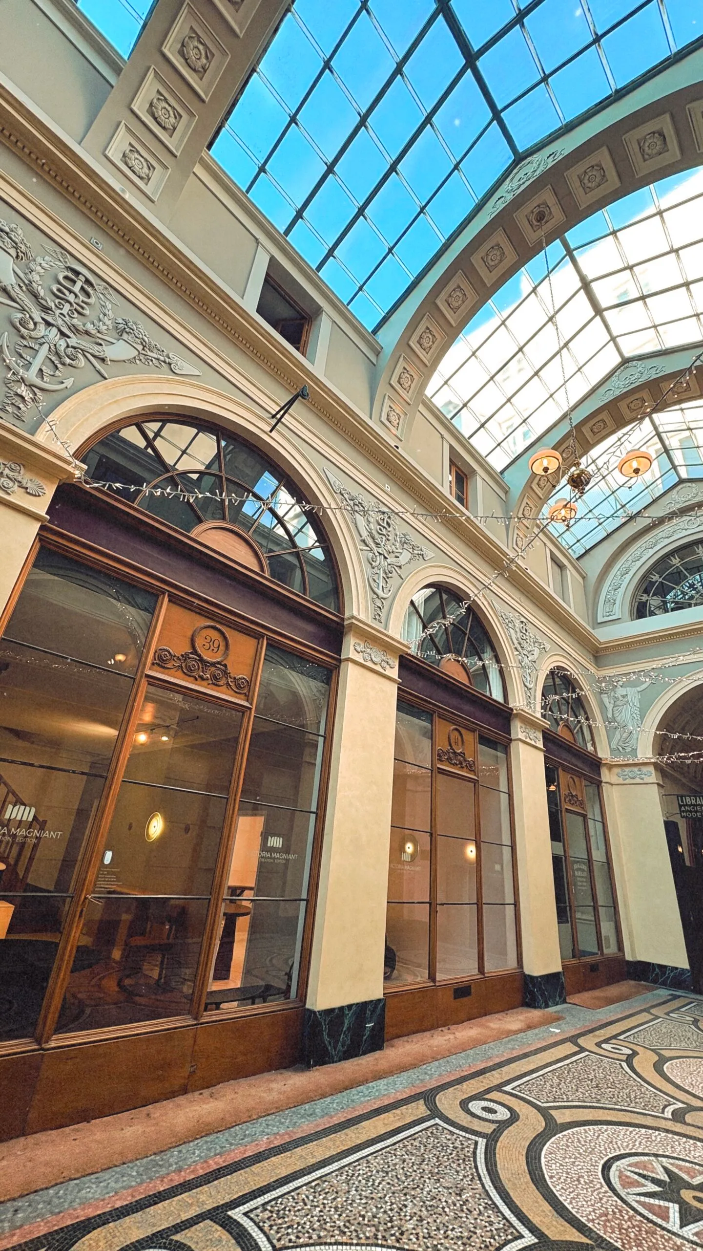 most beautiful covered passages in paris galerie vivienne photos history - best photo spots in paris secret places hidden gems - what to see in paris off the beaten path travel guide bucket list