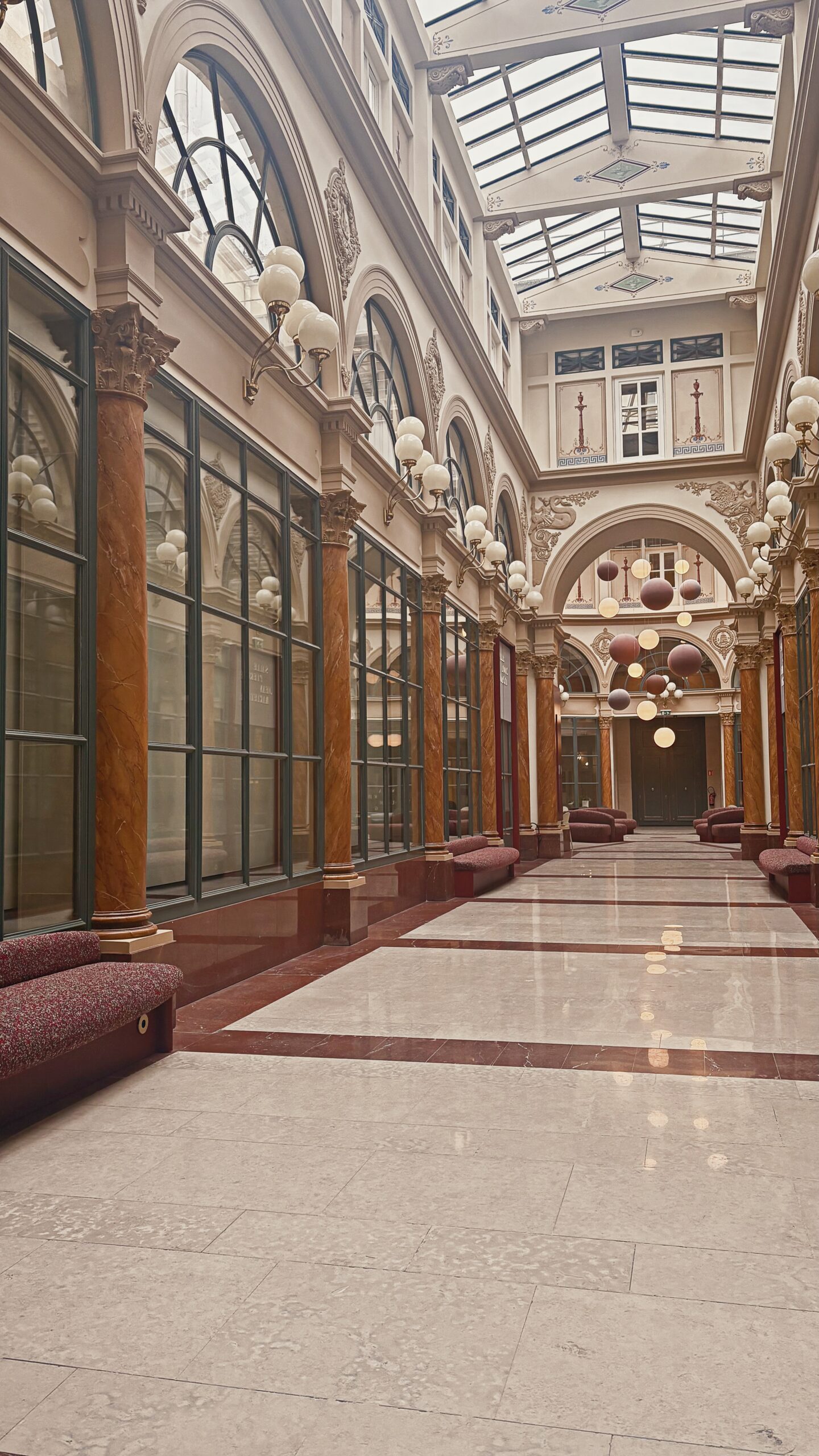 best hidden gems in paris galerie colbert history photos review - secret covered passages in paris travel guide bucket list - beautiful places in paris off the beaten path
