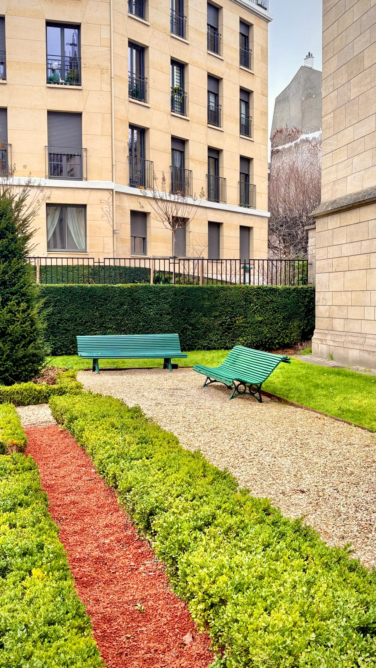 secret gardens in paris jardin monica vitti visit photos review - best hidden gems in paris travel guide bucket list - historic places in paris beautiful architecture medieval spots 