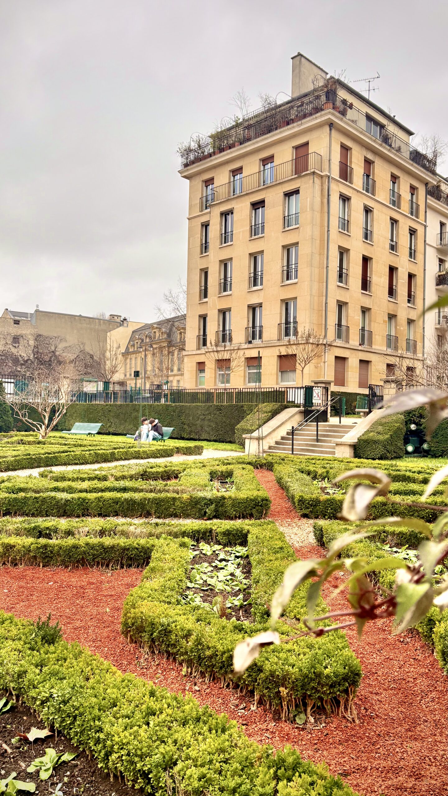 secret gardens in paris jardin monica vitti visit photos review - best hidden gems in paris travel guide bucket list - historic places in paris beautiful architecture medieval spots 