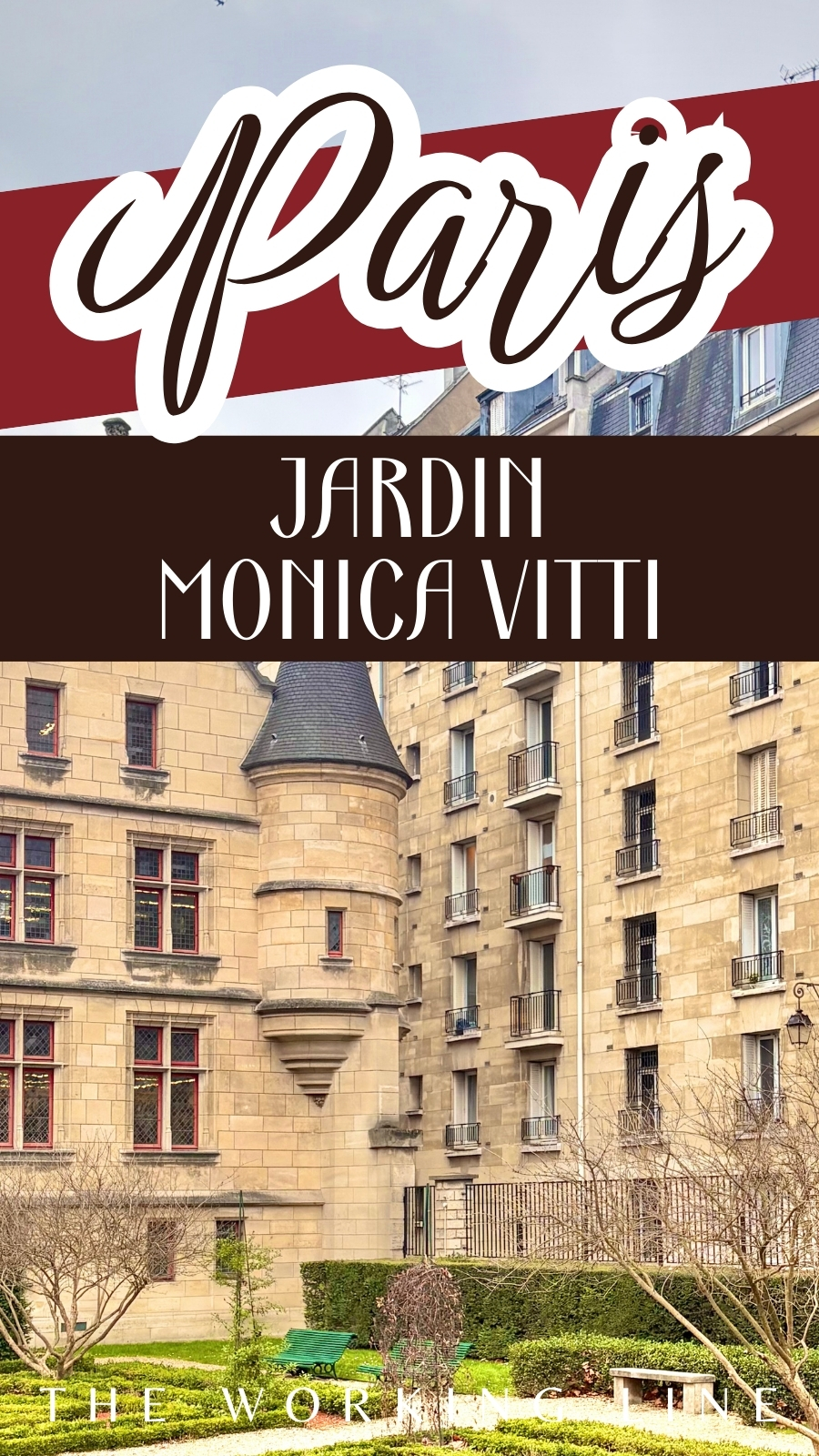 secret gardens in paris jardin monica vitti visit photos review - best hidden gems in paris travel guide bucket list - historic places in paris beautiful architecture medieval spots 