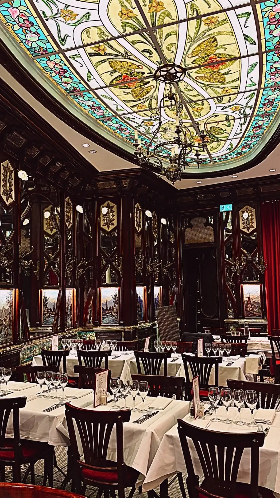 Brasserie Vagenende, Paris: A Luxe Art Nouveau Restaurant review photos - belle epoque restaurants chartier paris travel guide saint germain des pres