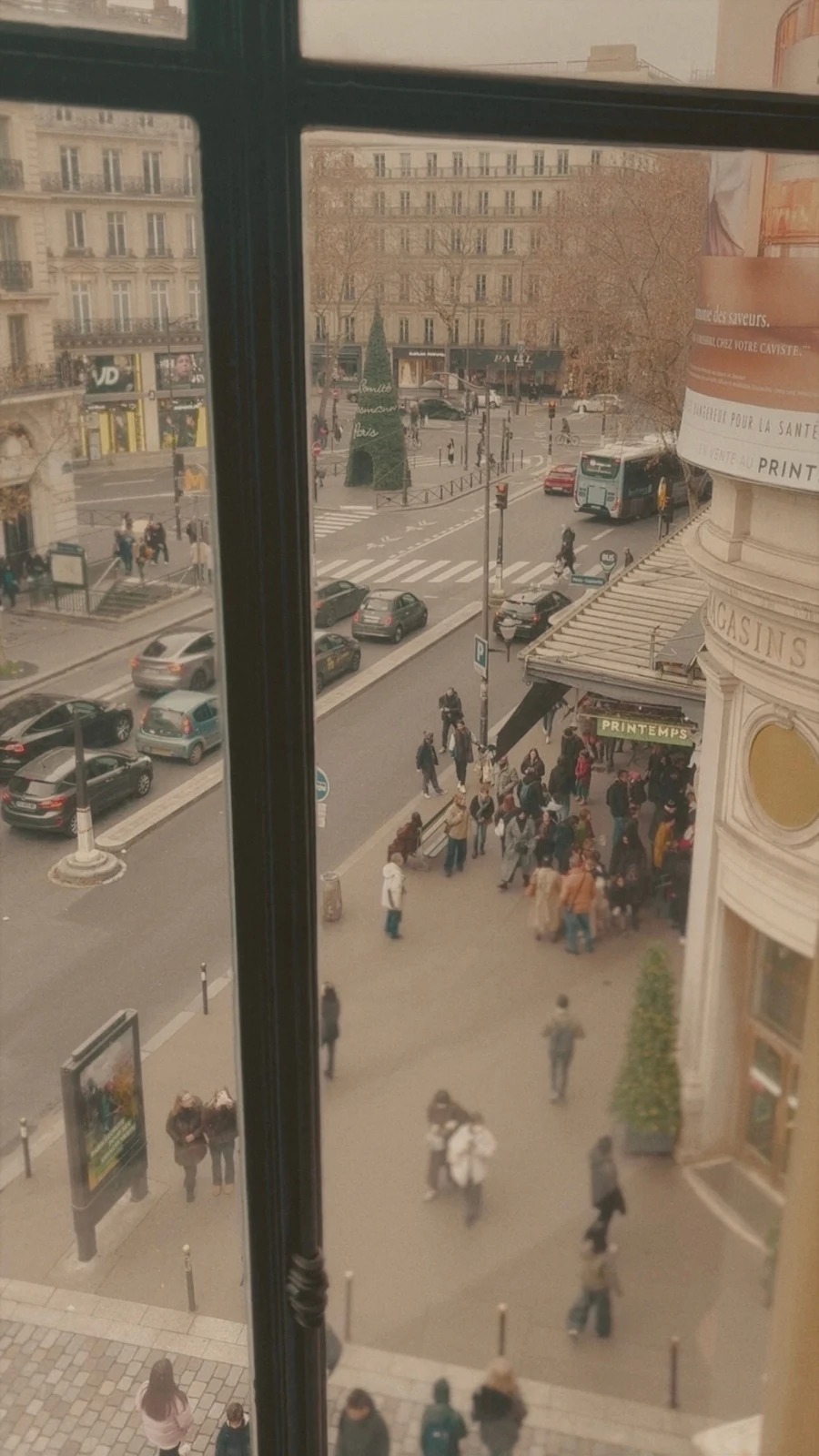 Best Free Views in Paris: Printemps Haussmann Department Store
