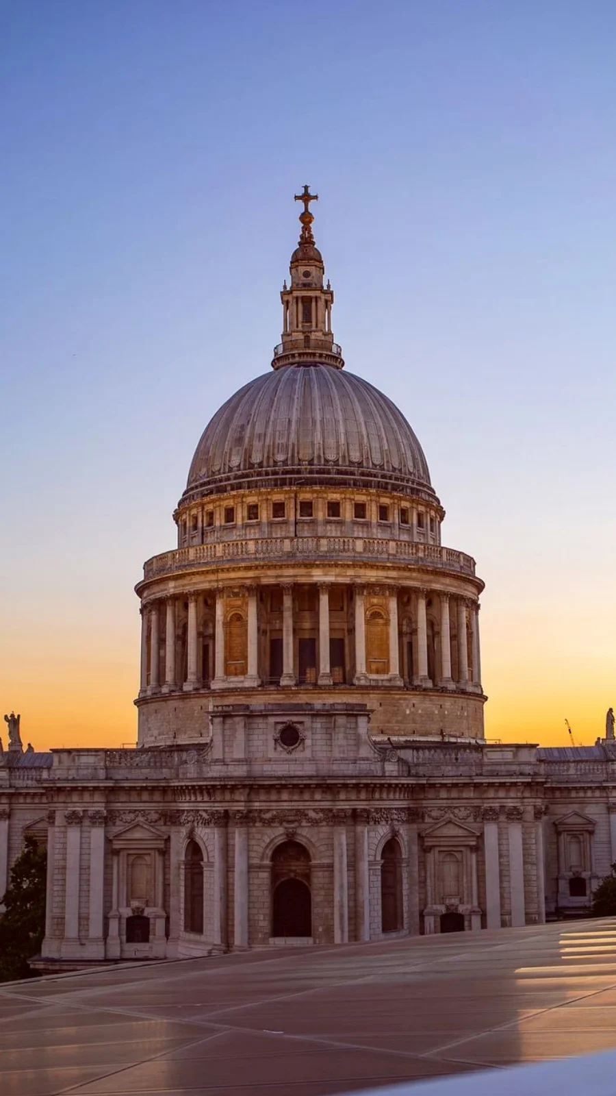 Sunset in London: One New Change Rooftop, City of London