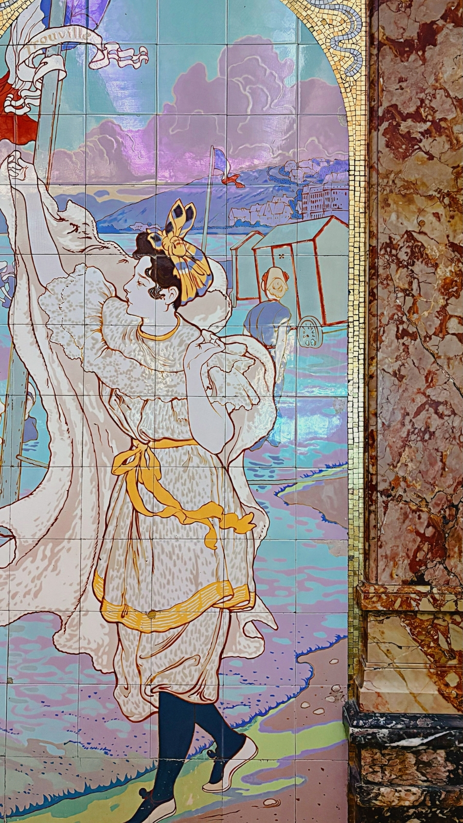 Brasserie Mollard, Paris: Luxurious Belle Epoque Restaurant photos review - most beautiful restaurants in paris art nouveau places mosaics