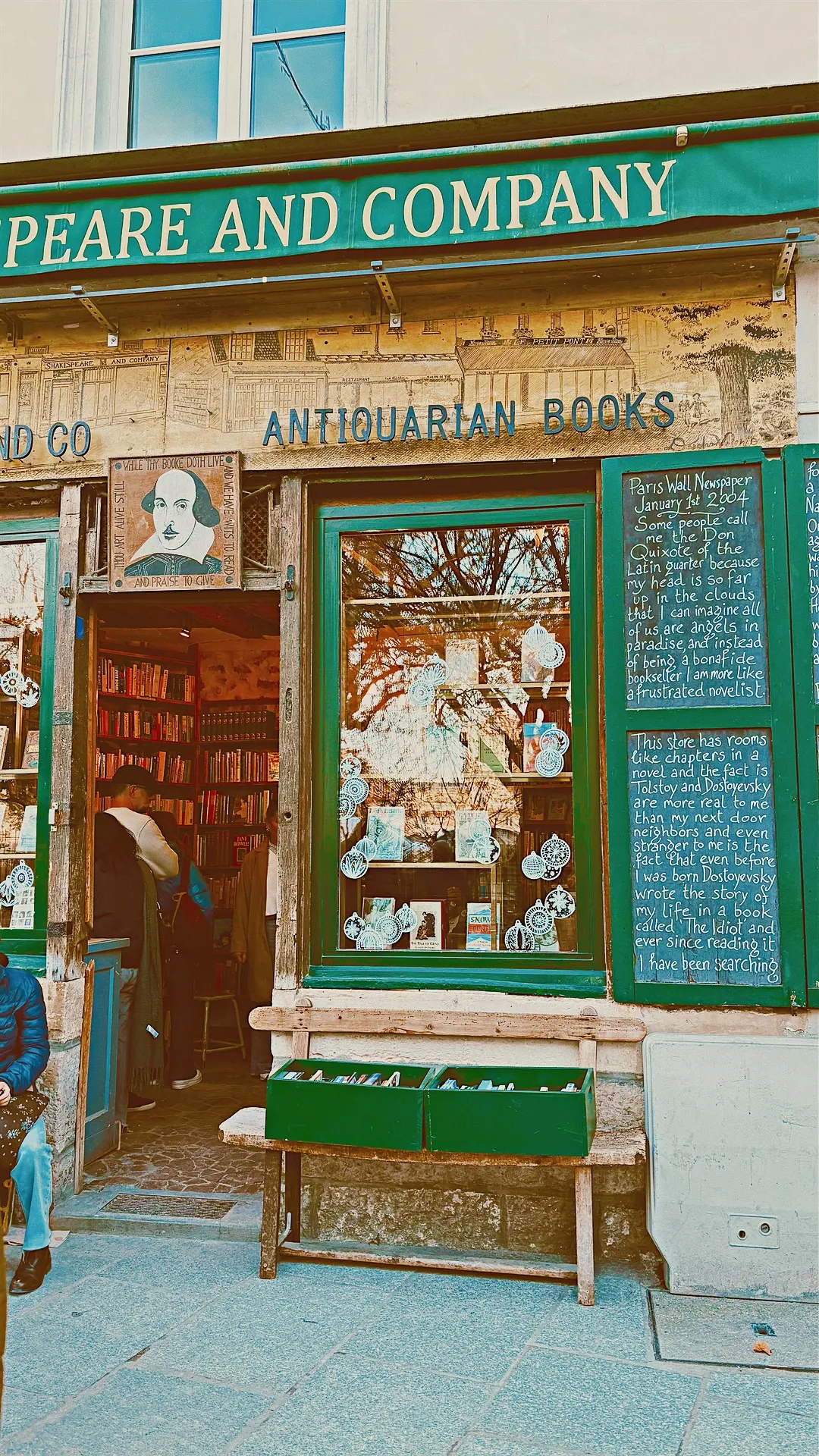 old bookstores in paris shakespeare and company photos review - most beautiful places in paris hidden gems secret spots - vintage shopfronts in paris travel guide bucket list - saint germain des pres paris 6th arrondissement