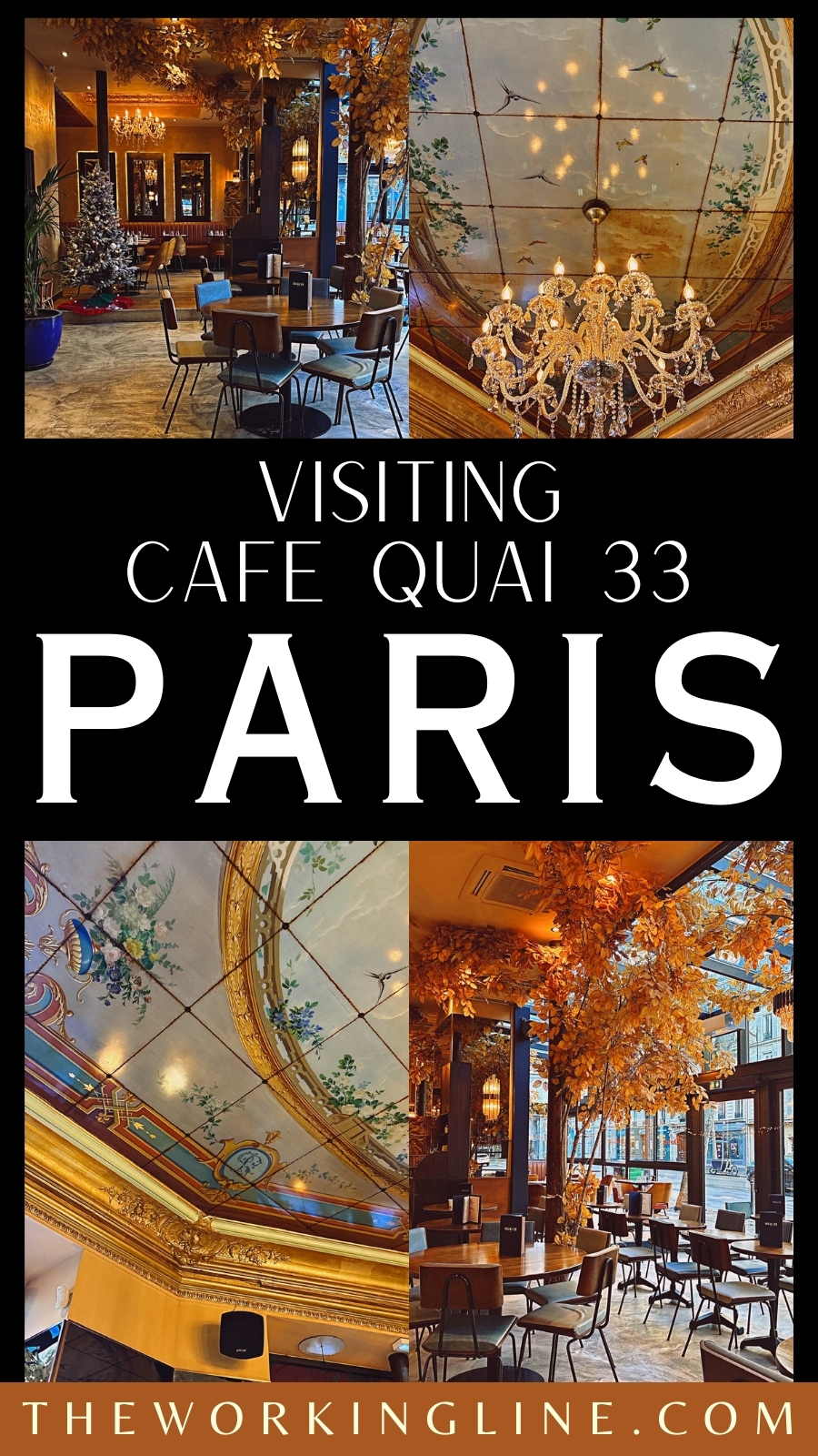 Visiting Cafe Quai 33, Paris and Its Historic Mosaic - old cafes in paris belle epoque restaurants