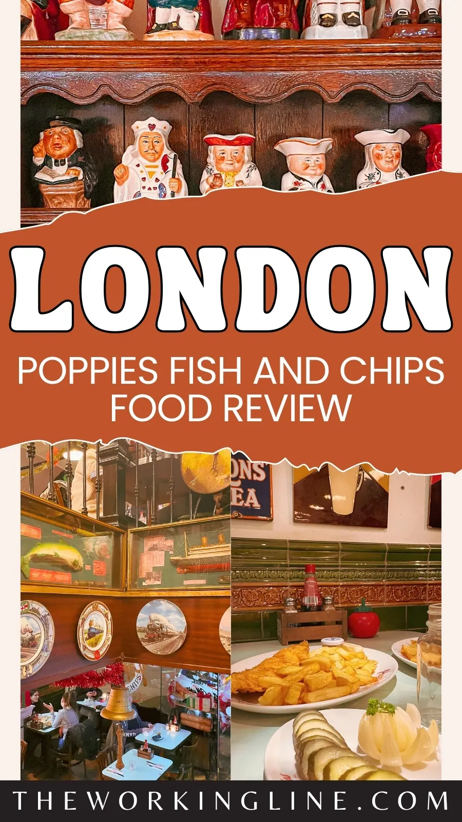 review poppies fish and chips london camden - poppies fish and chips menu - best fish and chips in london - best restaurants in camden town - best places to eat in camden town - best restaurants in london