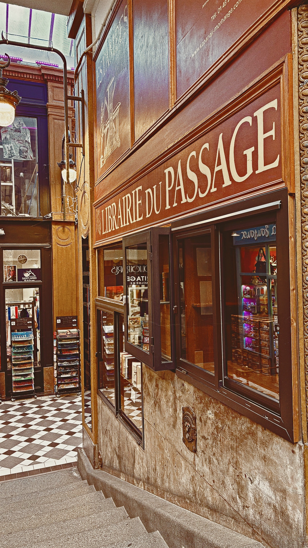 historic old places in paris passage jouffroy grands boulevards photos review history - most beautiful places in paris off the beaten path travel guide bucket list - covered passages in paris librairie du passage