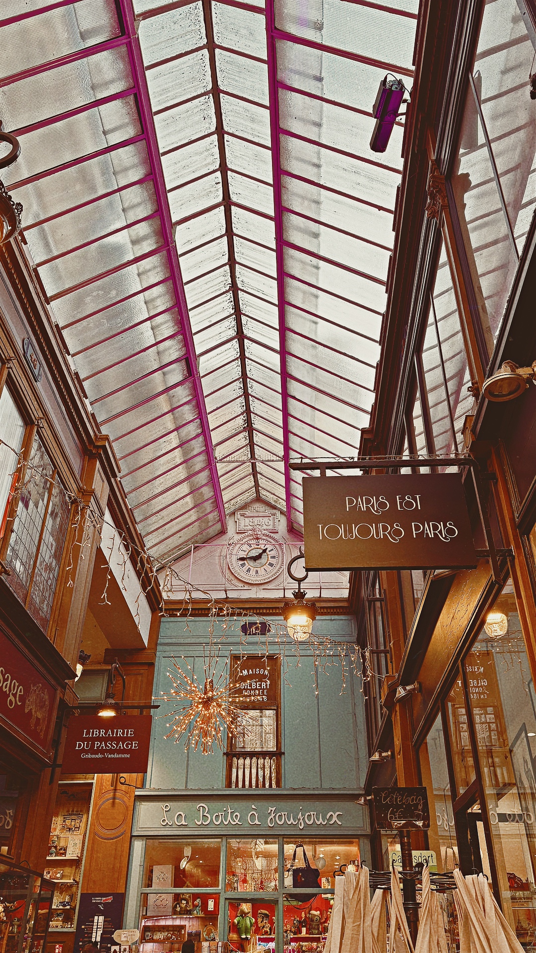 historic old places in paris passage jouffroy grands boulevards photos review history - most beautiful places in paris off the beaten path travel guide bucket list - covered passages in paris