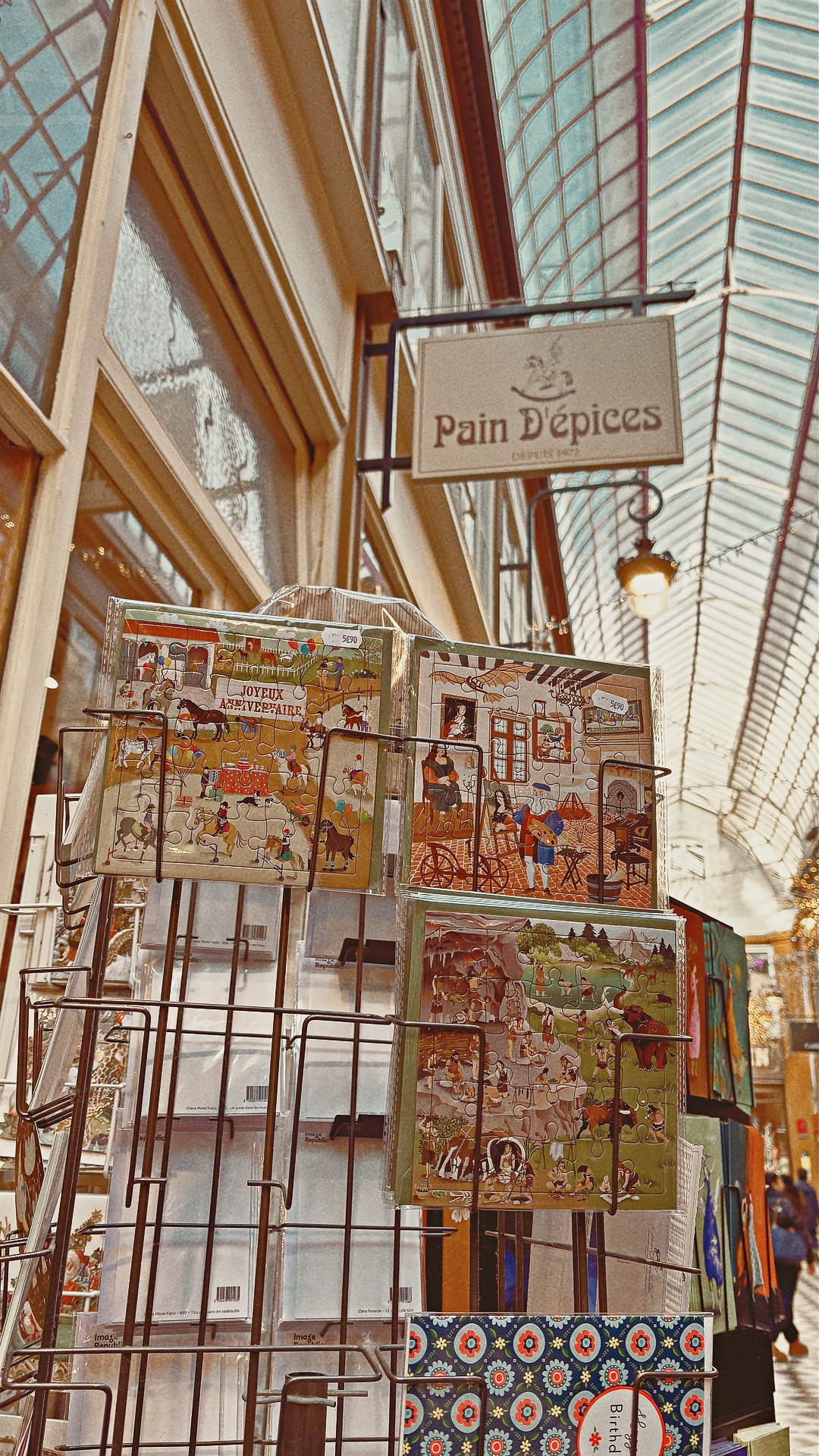 historic old places in paris passage jouffroy grands boulevards photos review history - most beautiful places in paris off the beaten path travel guide bucket list - covered passages in paris pain d'epices