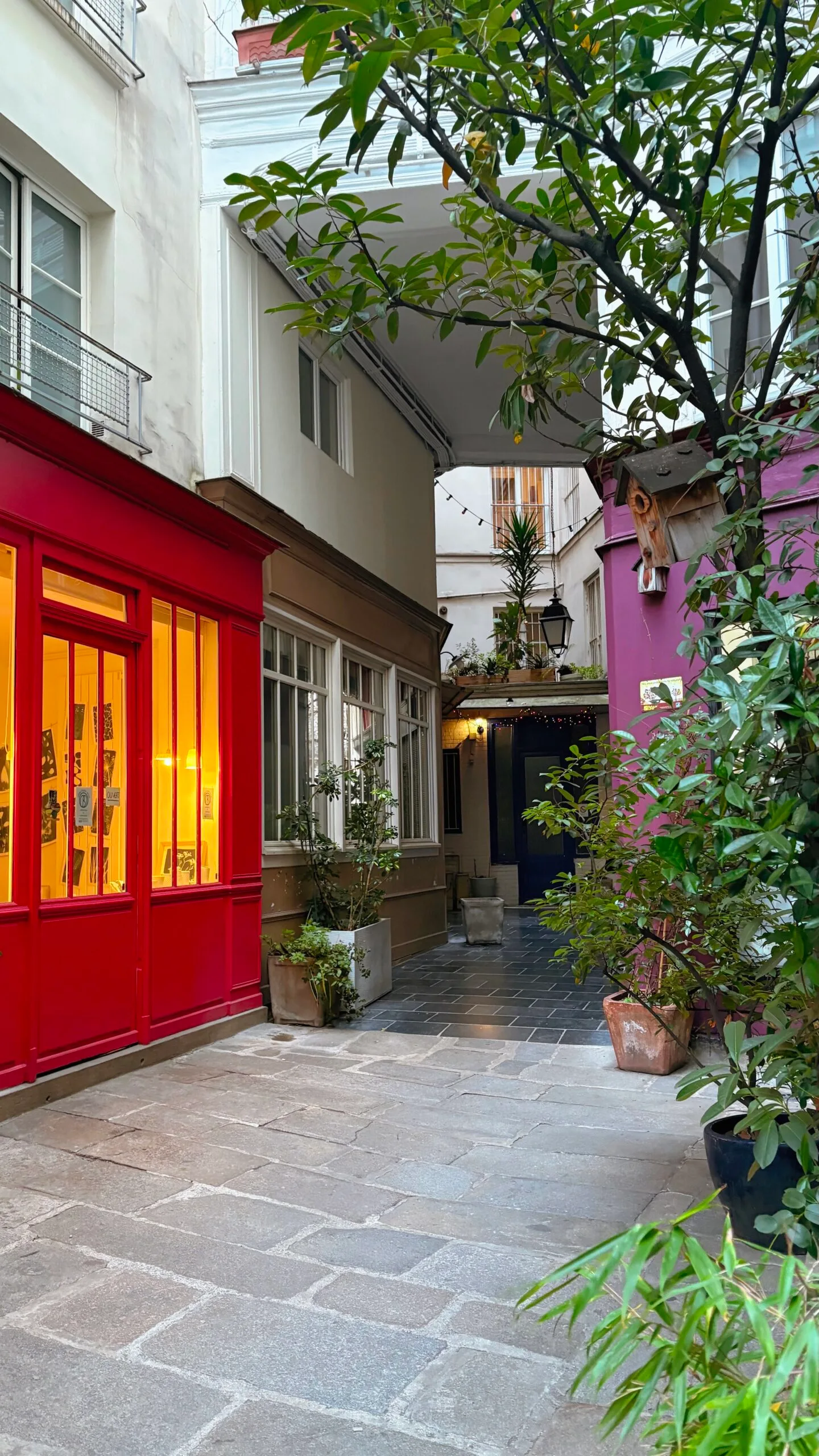 secret alleys in paris passage de l'ancre photos review - hidden villages in paris travel guide bucket list - best things to do in the spring in paris off the beaten path - colorful places in paris